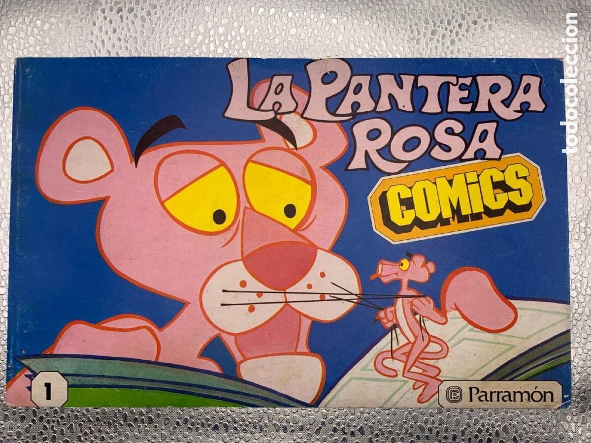 C&oacute;mics: La Pantera Rosa Comics. N&ordm; 1. Editorial Parram&oacute;n. 1986 - Foto 1