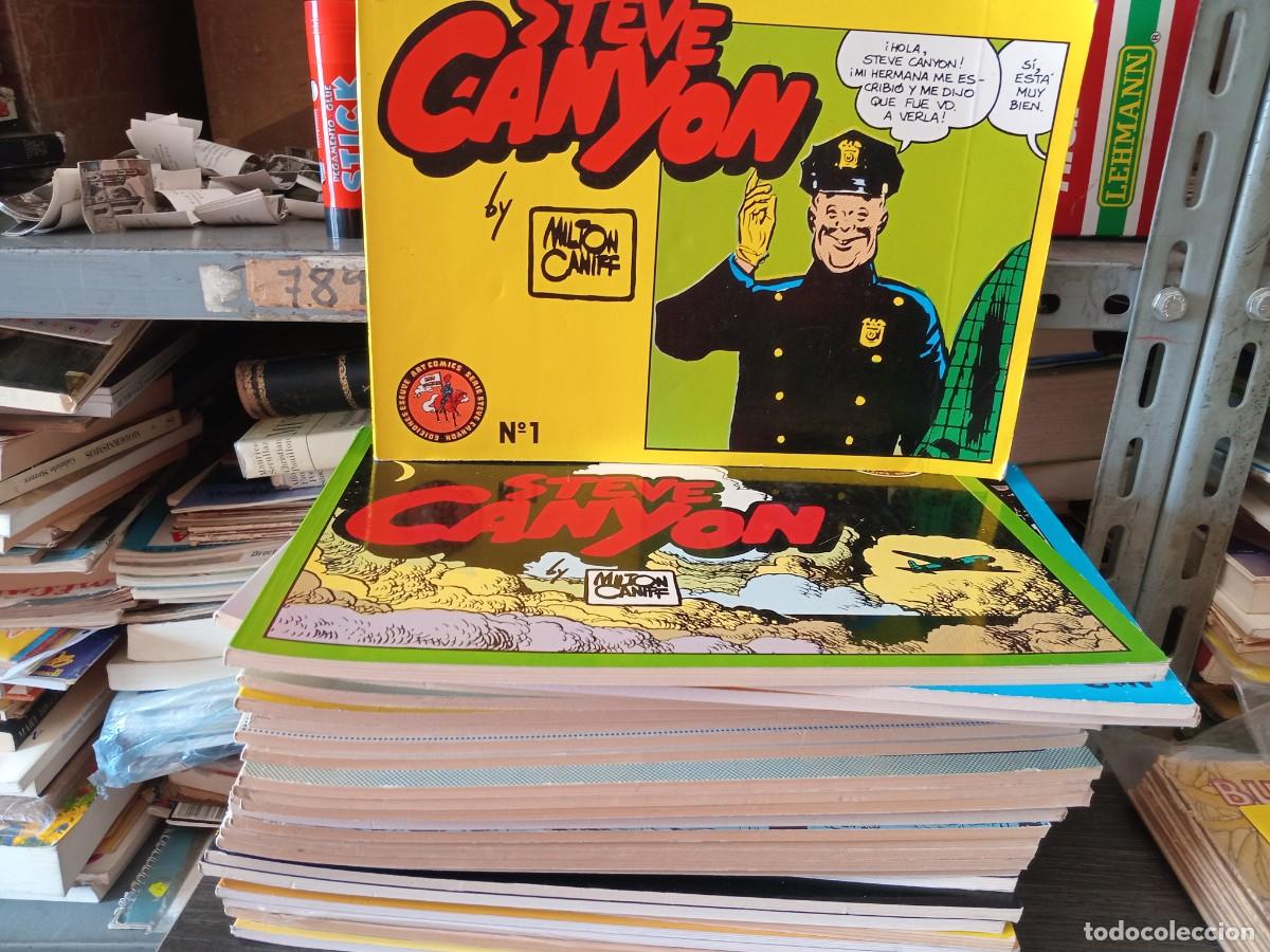 C&oacute;mics: STEVE CANYON - COMPLETA - 29 NUMEROS - EDICIONES ESEUVE - Foto 1