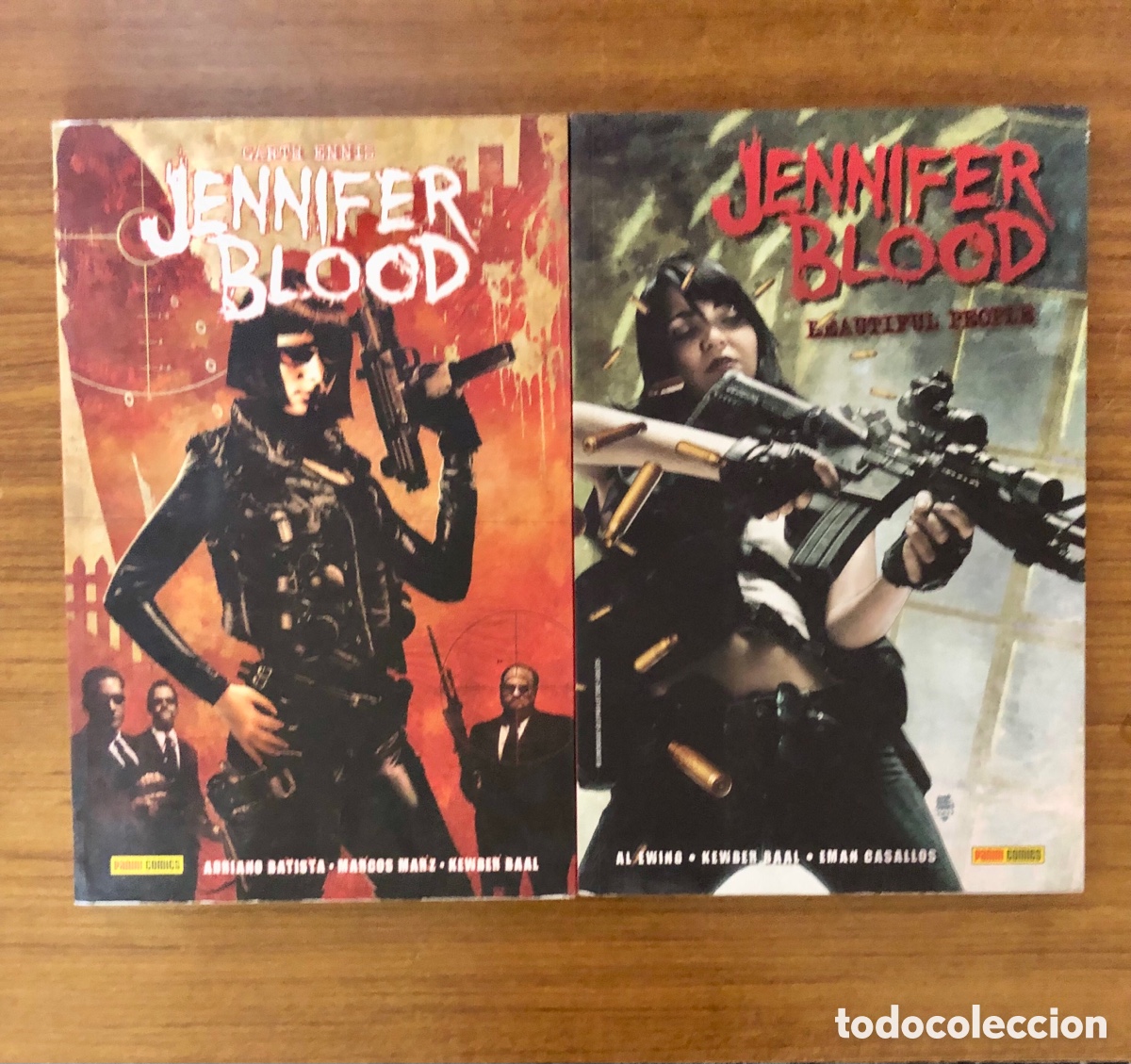 C&oacute;mics: JENNIFER BLOOD,TOMO 1 y 2 COMPLETA,(PANINI C&Oacute;MICS) - Foto 1