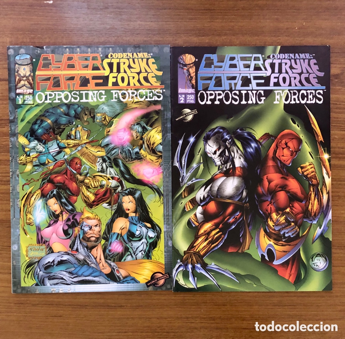 C&oacute;mics: CYBER FORCE,STRYKE FORCE,2 NUMEROS,(IMAGE) - Foto 1