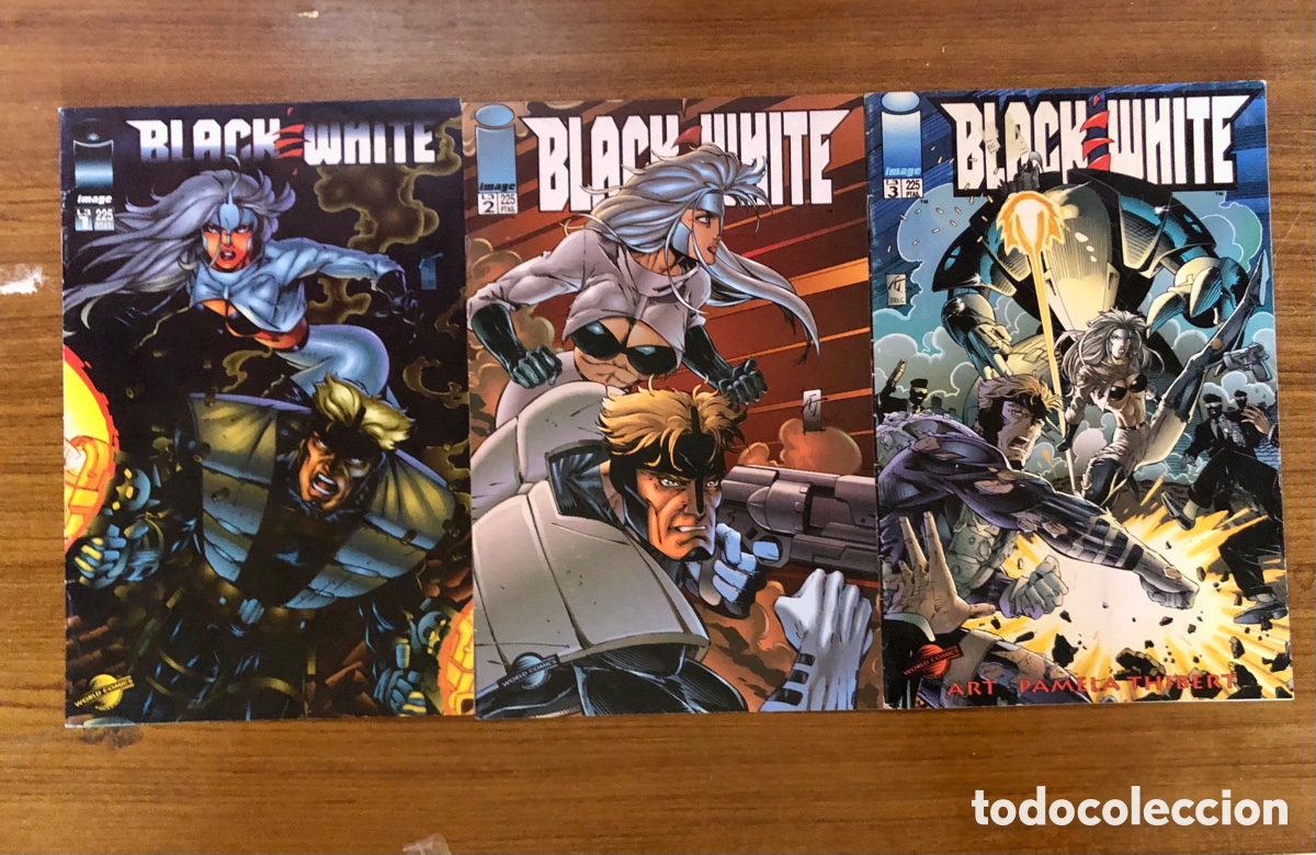 C&oacute;mics: BLACK WHITE,COMPLETA 3 COLECCIONES,(IMAGE) - Foto 1