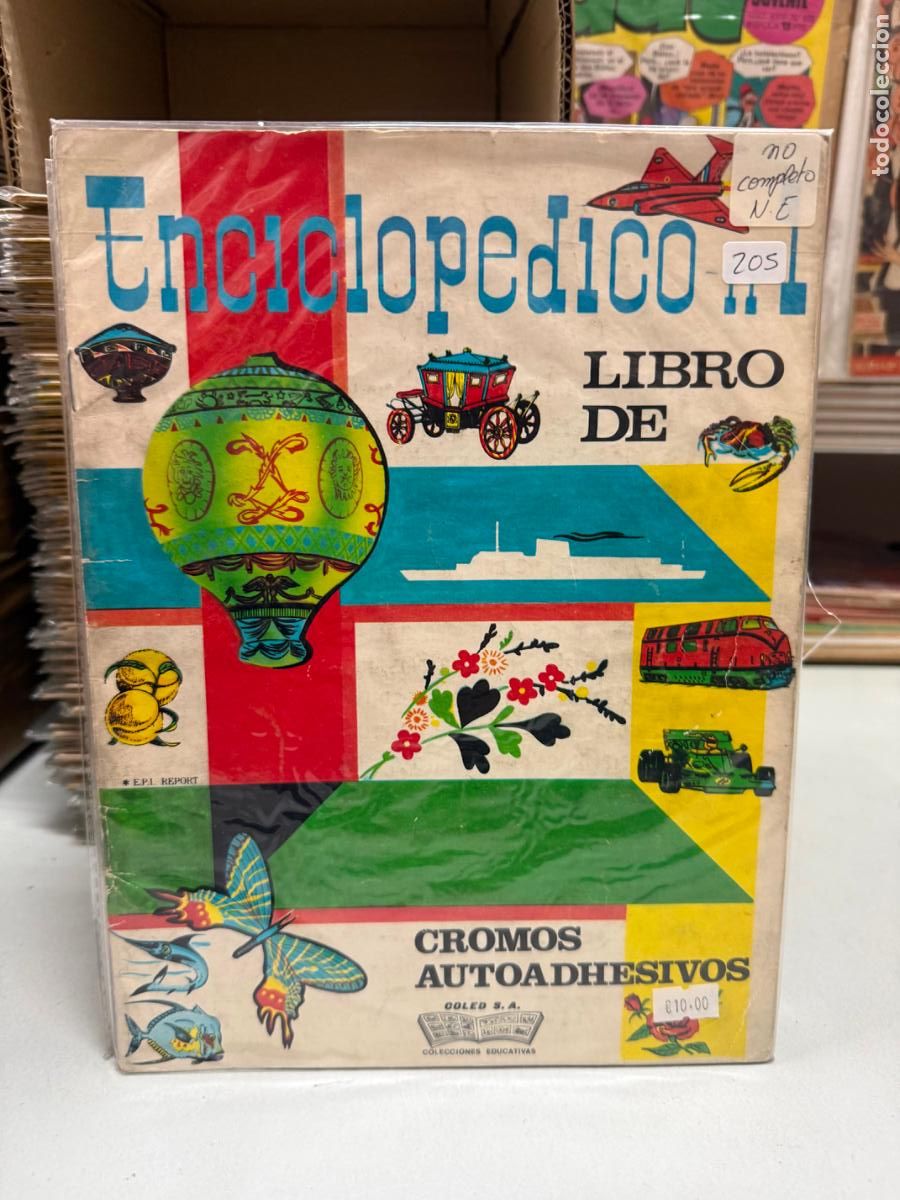 C&oacute;mics: ALBUN ENCICLOPEDICO NUMERO 1 SIN CROMOS - Foto 1