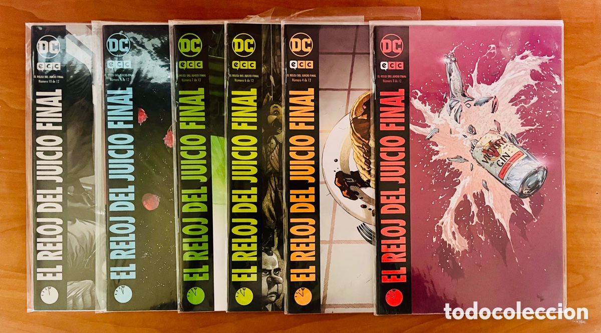 C&oacute;mics: COLECCI&Oacute;N EL RELOG DEL JUICIO FINAL, 6 N&Uacute;MEROS DE 12, (ECC EDITORES) - Foto 1