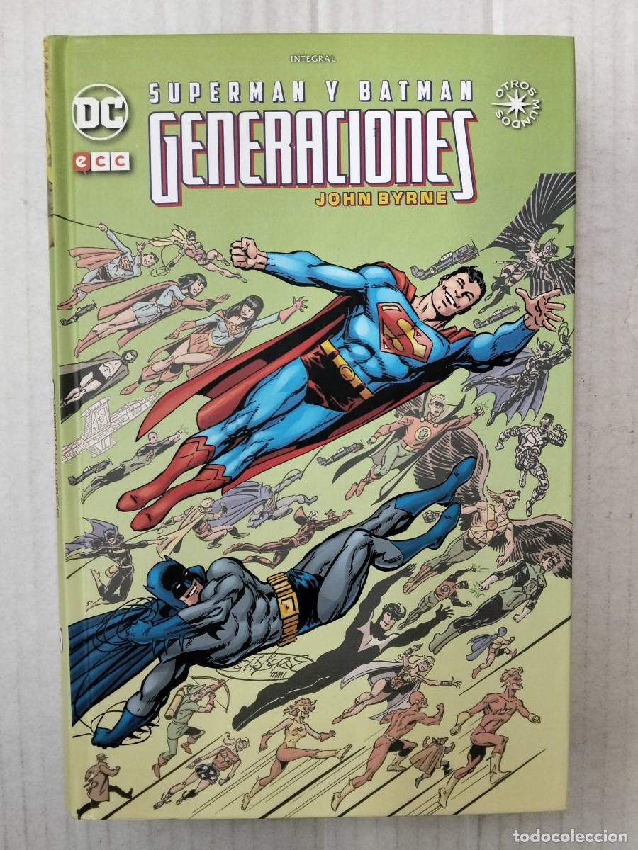 C&oacute;mics: SUPERMAN BATMAN: GENERACIONES. INTEGRAL, de John Byrne. ECC - Foto 1