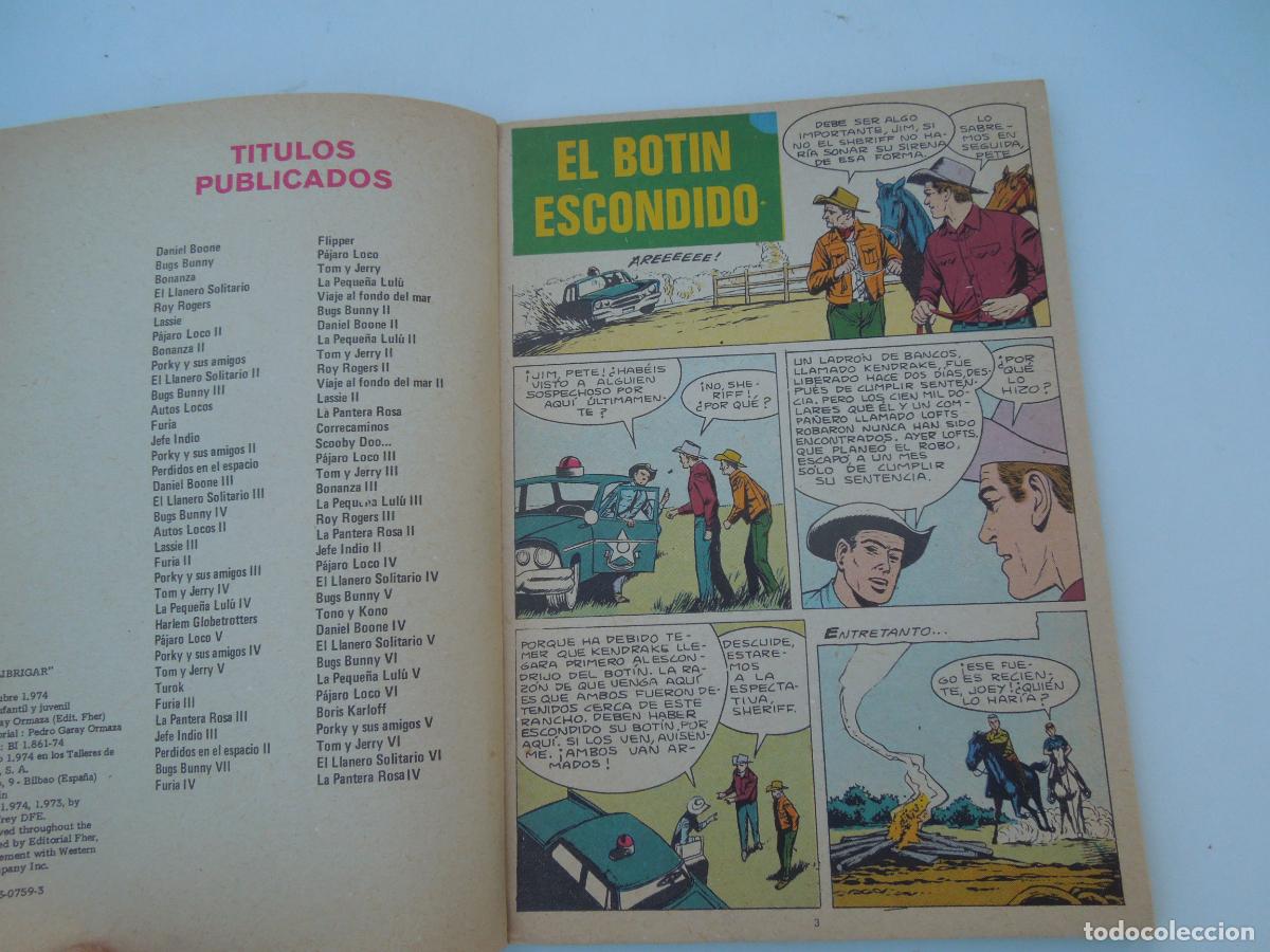 C&oacute;mics: FURIA IV - N&ordm; 2 - OCTUBRE 1974 COL- LIBRICAR MILCO - Foto 2