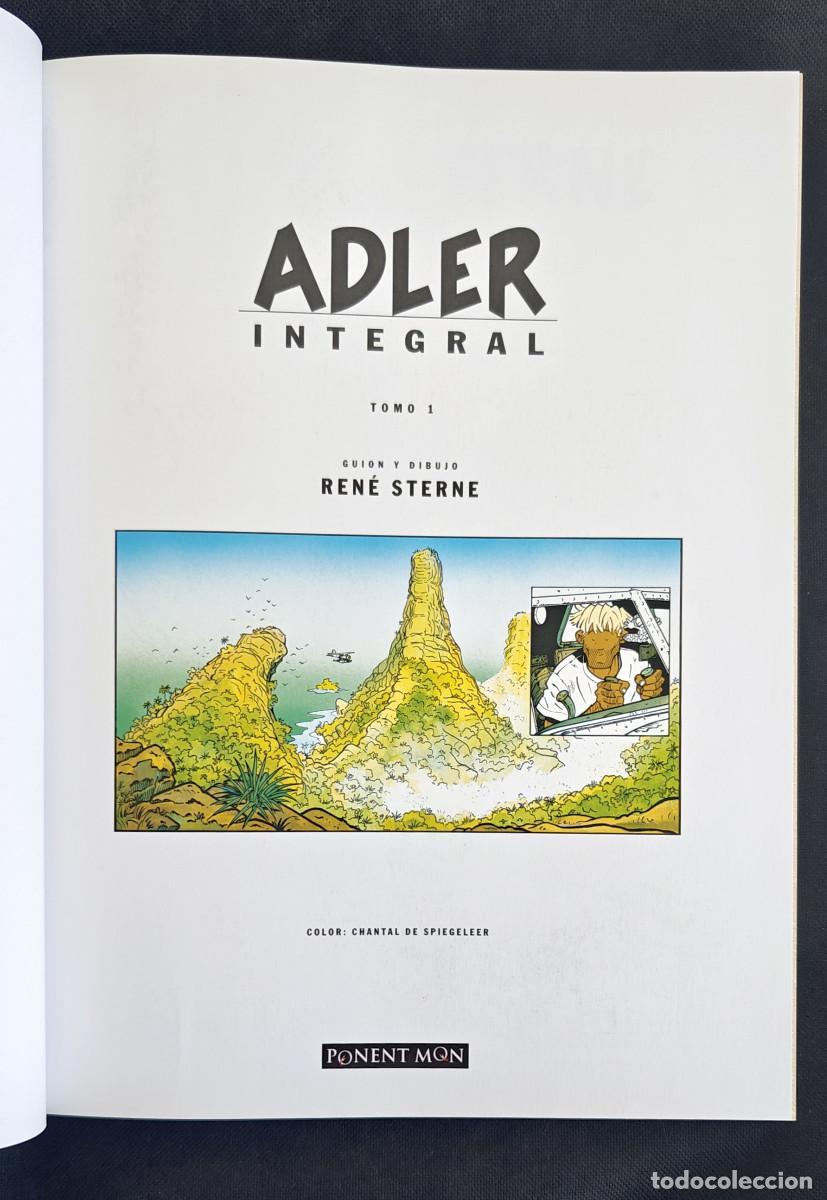C&oacute;mics: ADLER (de Ren&eacute; Sterne), Integral #1 - Editorial Ponent Mon (2016) - Foto 5