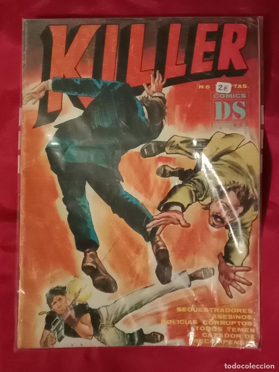C&oacute;mics: Killer - N&ordm;. 6 - Edit. Comics DS Editors. S.A. 1981 (P) - Foto 1