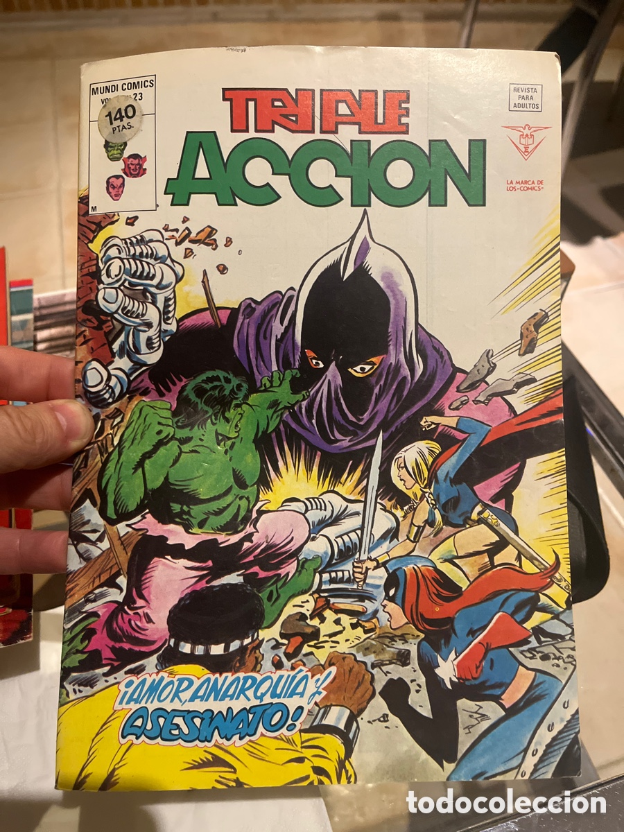 C&oacute;mics: Triple accion numero 23 - Foto 1