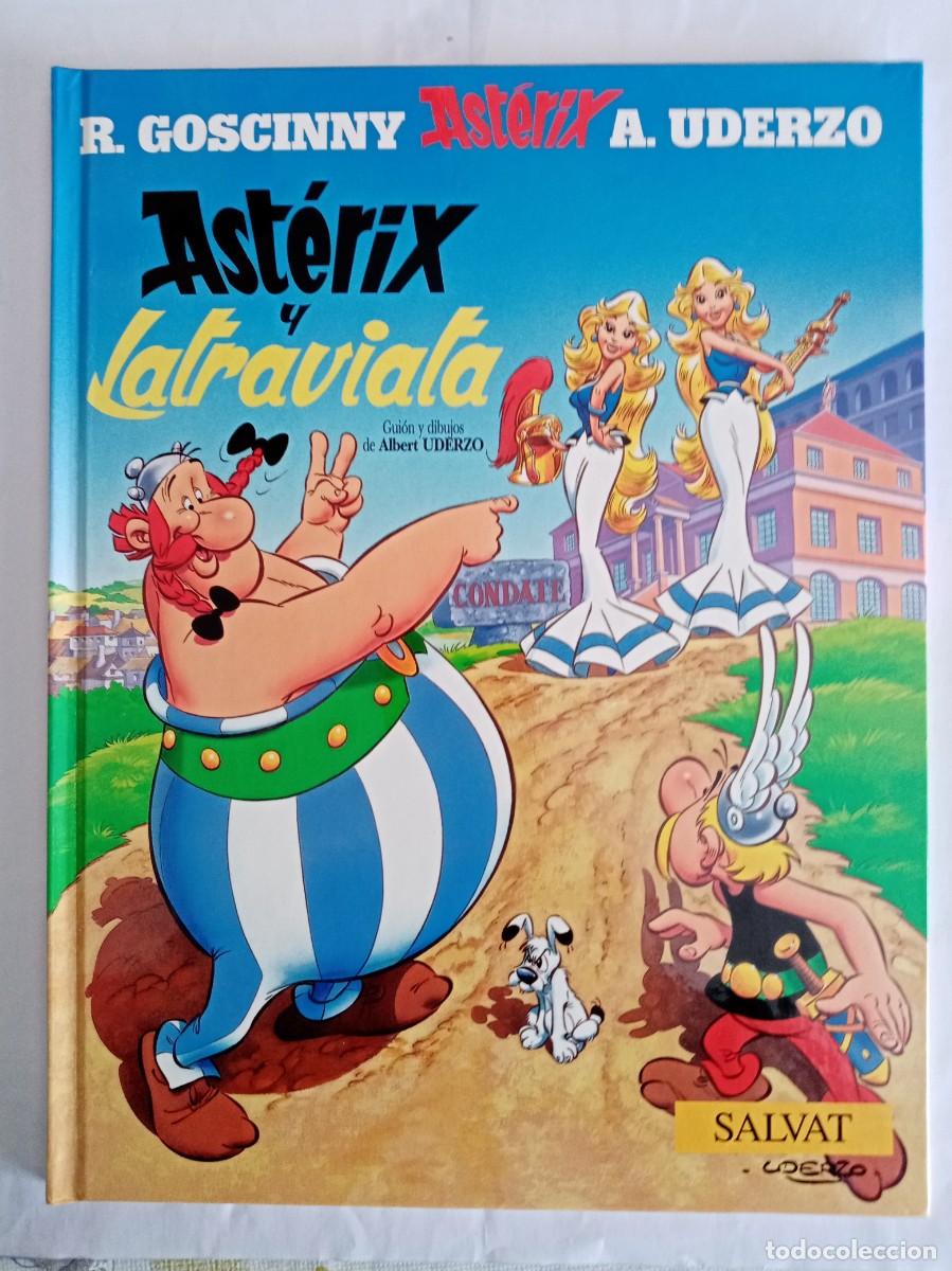 C&oacute;mics: ASTERIX Y LA TRAVIATA . Goscinny y Uderzo ( SALVAT ) - Foto 1