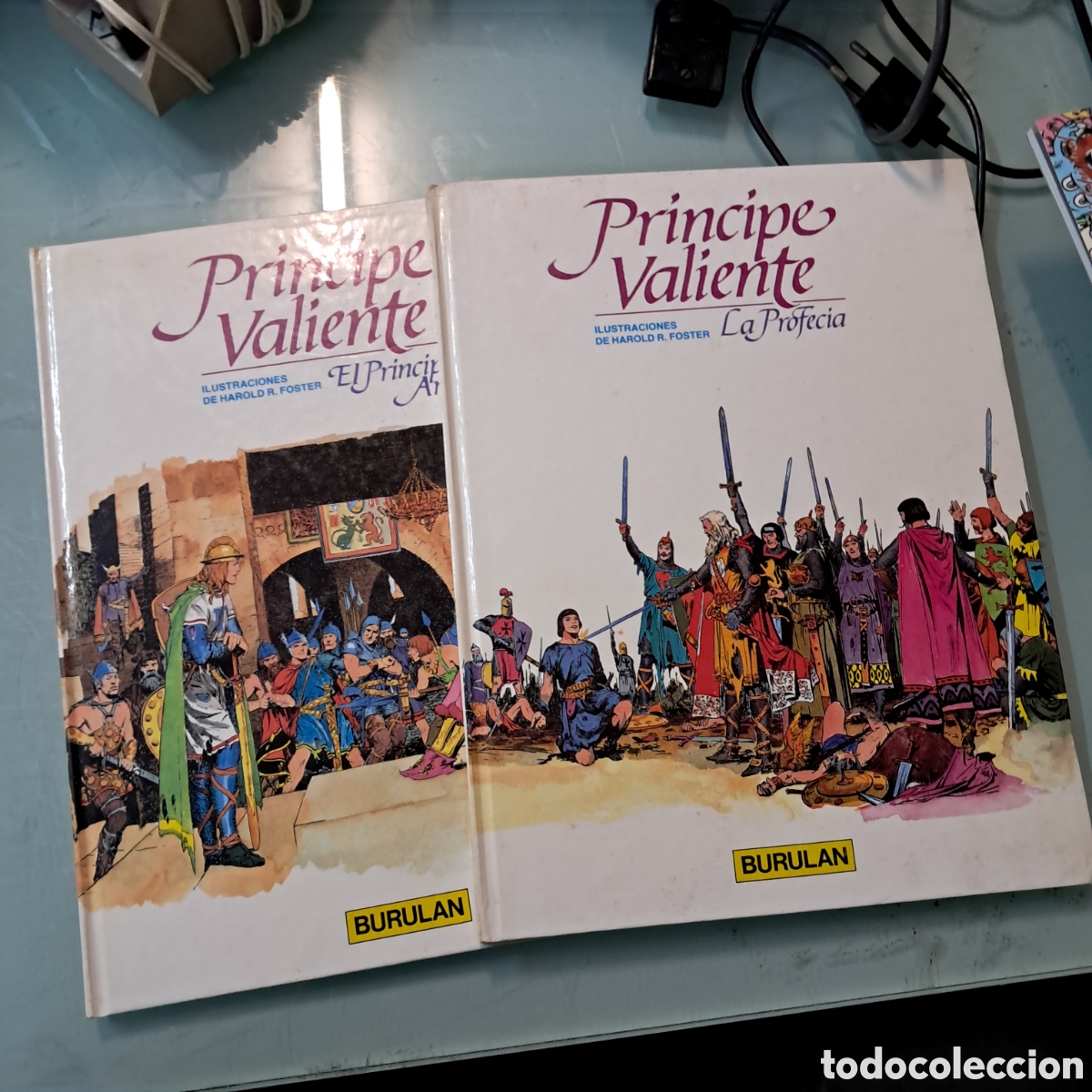 C&oacute;mics: El pr&iacute;ncipe valiente, Burulan, tomos I y II - Foto 1