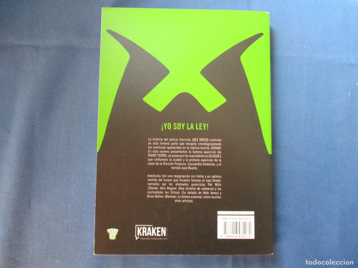 C&oacute;mics: 2000 AD / JUEZ DREDD LOS ARCHIVOS COMPLETOS - INTEGRAL N.&ordm; 3 - KRAKEN EDICIONES - Foto 3