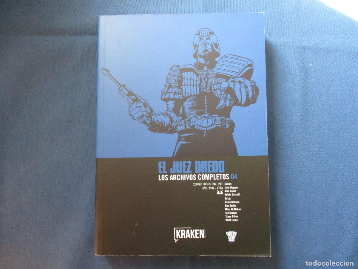 C&oacute;mics: 2000 AD / JUEZ DREDD LOS ARCHIVOS COMPLETOS - INTEGRAL N.&ordm; 4 - KRAKEN EDICIONES - Foto 1