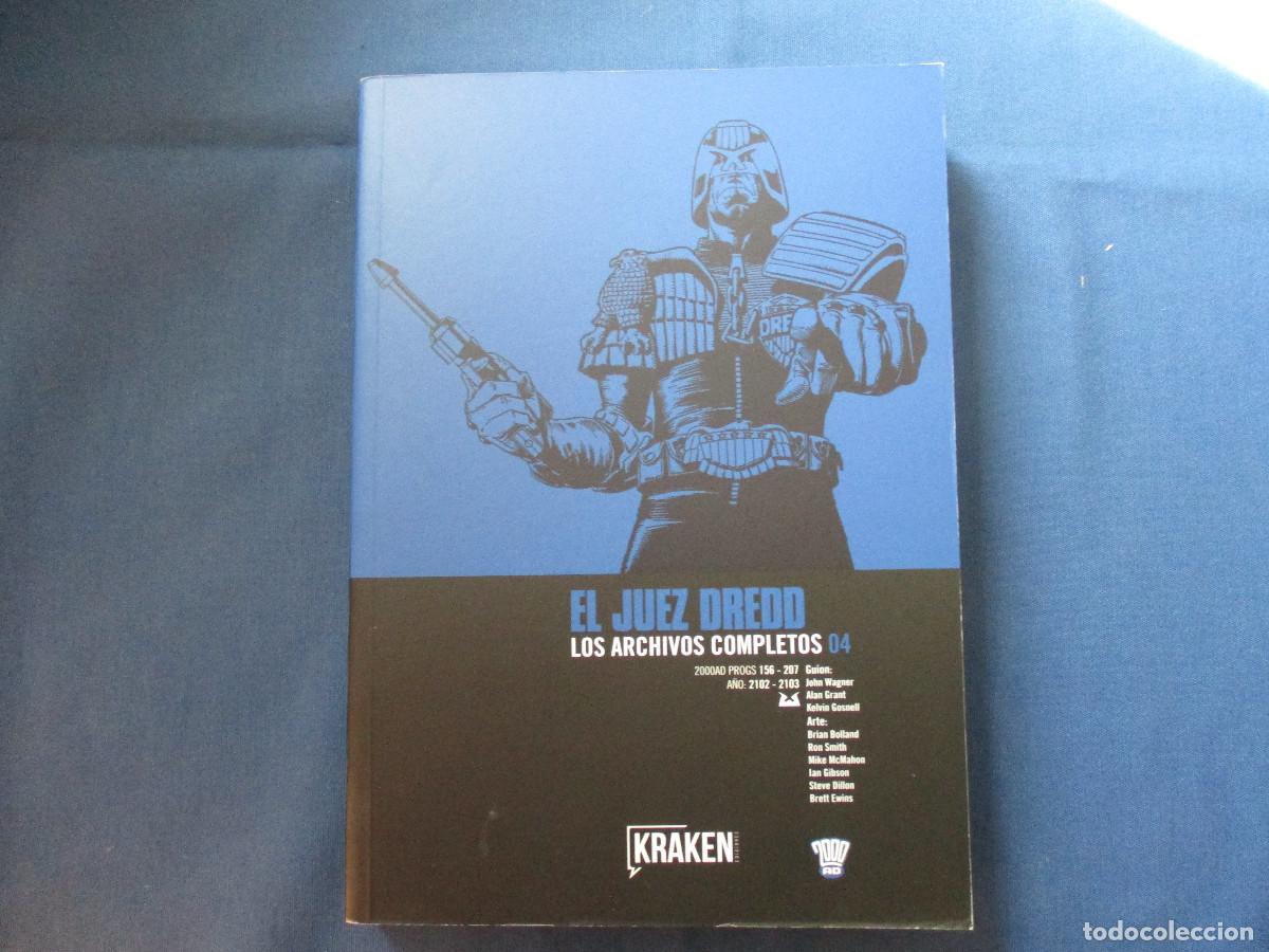C&oacute;mics: 2000 AD / JUEZ DREDD LOS ARCHIVOS COMPLETOS - INTEGRAL N.&ordm; 4 - KRAKEN EDICIONES - Foto 2