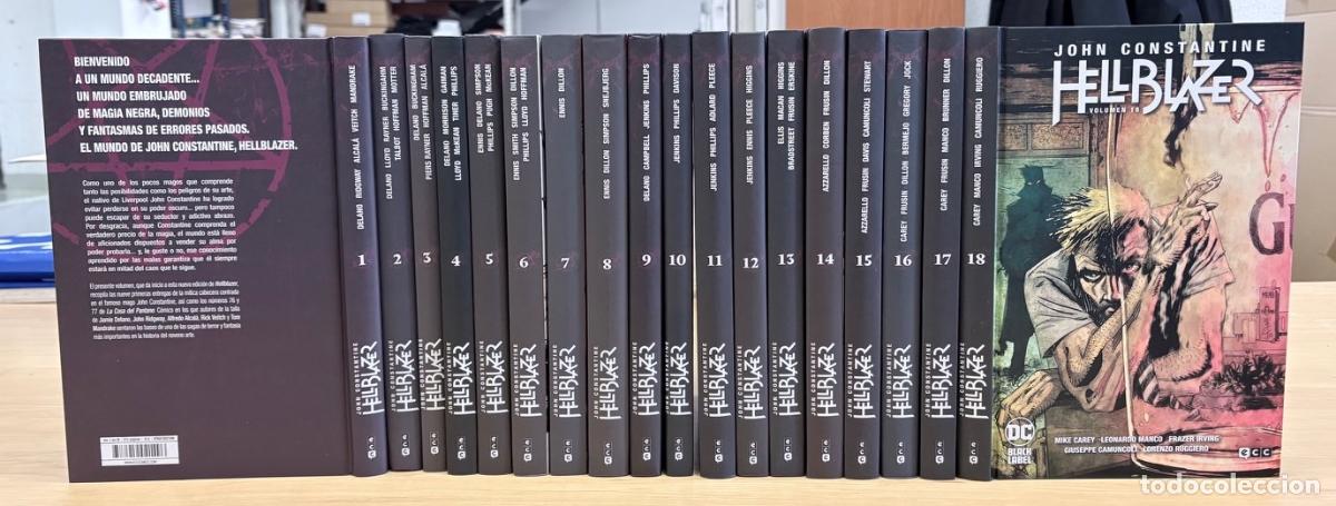 C&oacute;mics: COLECCI&Oacute;N COMPLETA HELL BLAZER (18 VOLS.). JOHN CONSTANTINE, ECC, 2024 - Foto 2