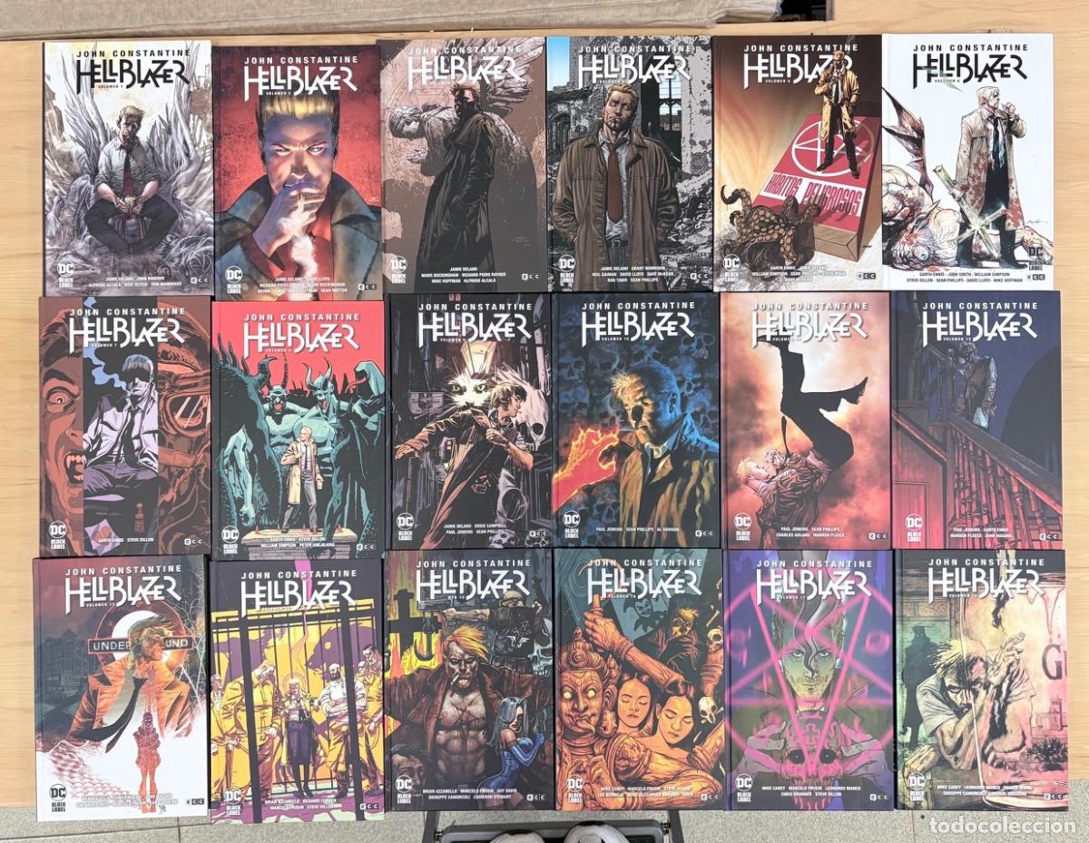 C&oacute;mics: COLECCI&Oacute;N COMPLETA HELL BLAZER (18 VOLS.). JOHN CONSTANTINE, ECC, 2024 - Foto 1