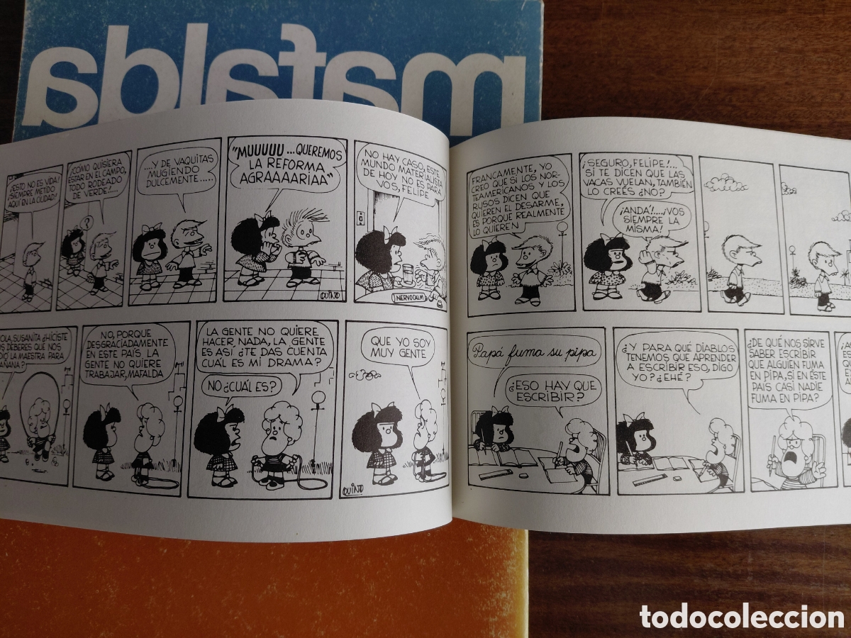 C&oacute;mics: Comic MAFALDA. Editorial Lumen. N&deg; 0,1 y 2 - Foto 3