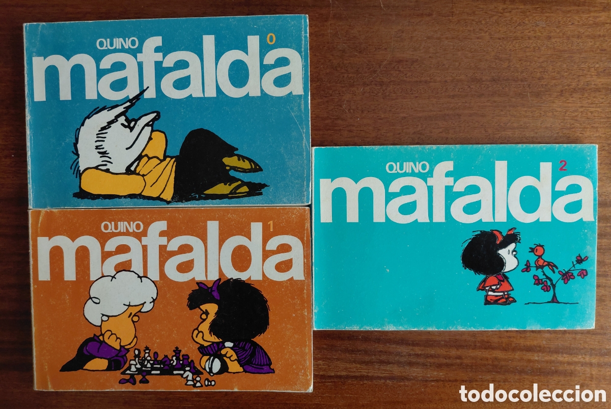 C&oacute;mics: Comic MAFALDA. Editorial Lumen. N&deg; 0,1 y 2 - Foto 1