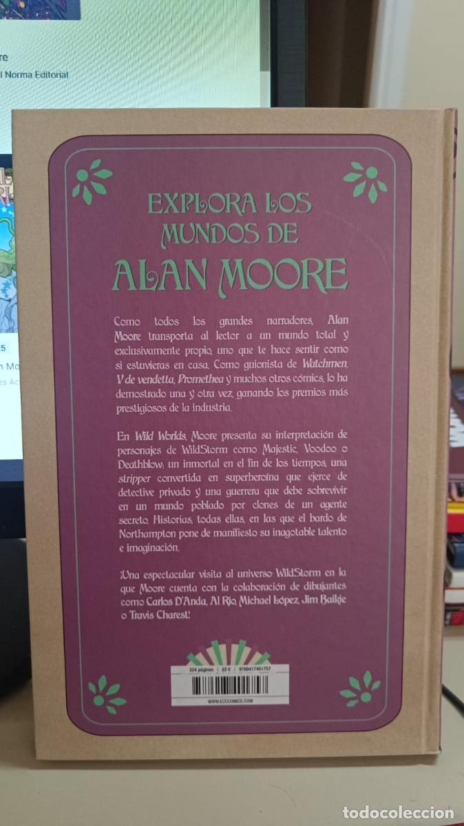C&oacute;mics: WILD WORLDS &ndash; ALAN MOORE &ndash; ECC Ediciones &ndash; DC / WildStorm &ndash; Tomo Carton&eacute; - Foto 3