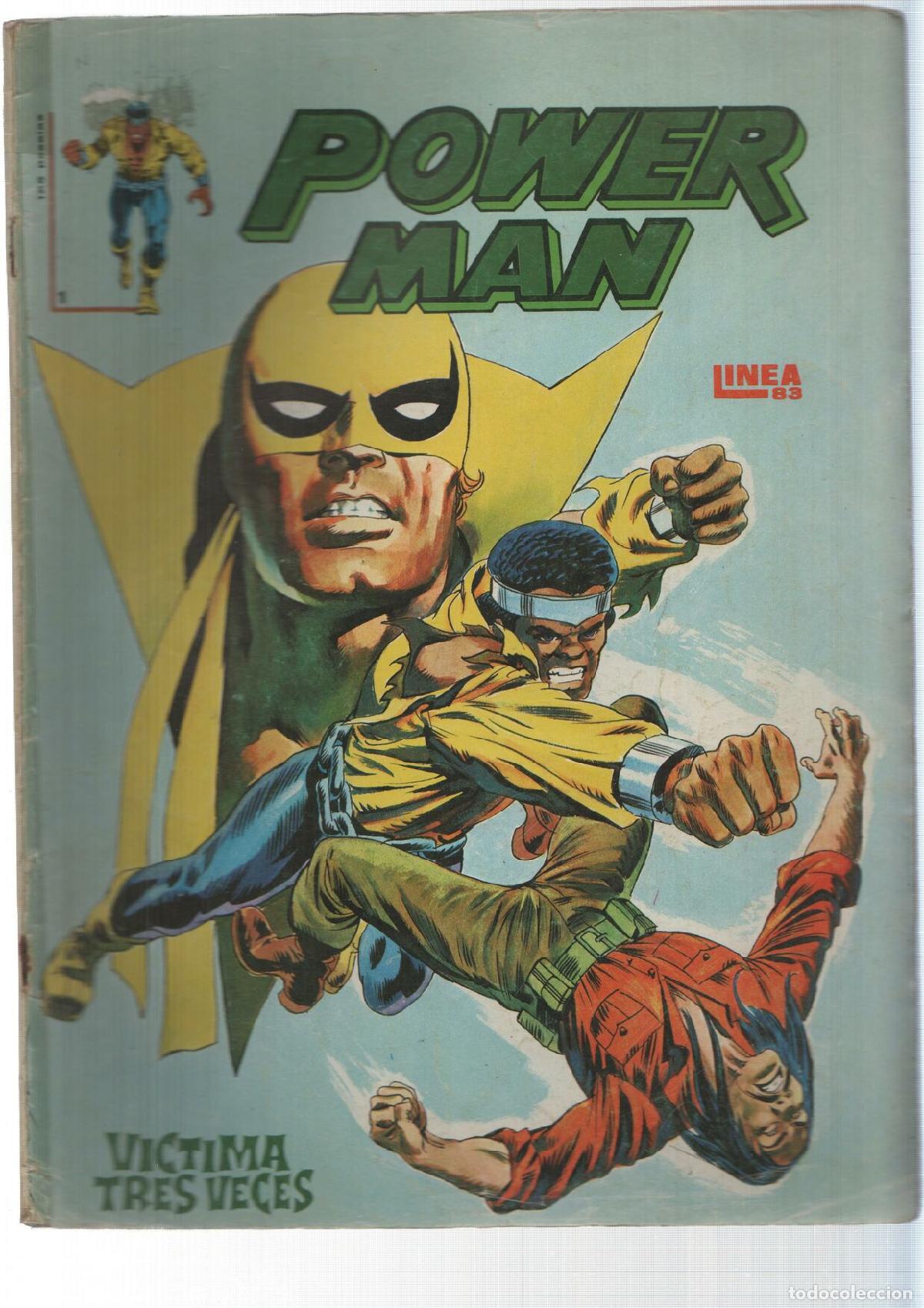 Comics: Surco: Victima tres veces - Power Man numero 1. Mundicomics. Linea 83 - NULL