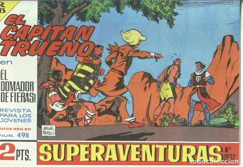 Comics: El Capitan trueno facsimil numero 498: El domador de fieras - Varios