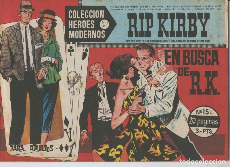 Comics: Heroes Modernos serie C: Rip Kirby numero 15 - Varios