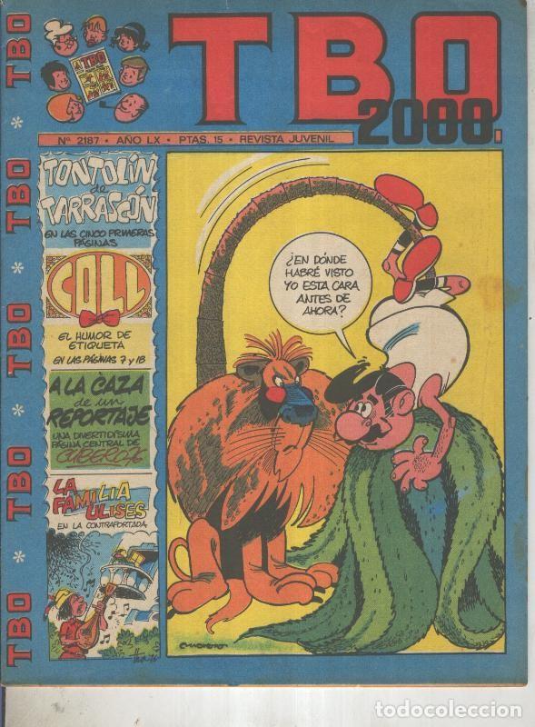 Comics: TBO 2000 numero 2187 (numerado 1 en trasera) - Varios