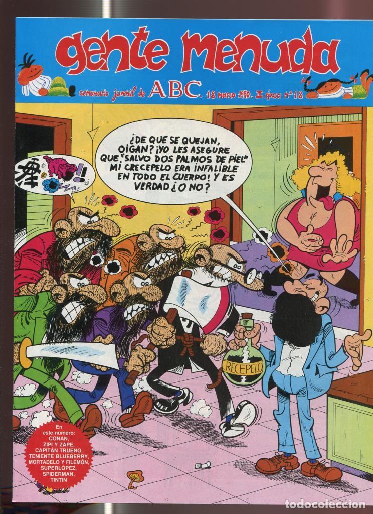 Comics: Gente Menuda seminario juvenil de ABC numero 018: El Capitan Trueno, etc - Varios
