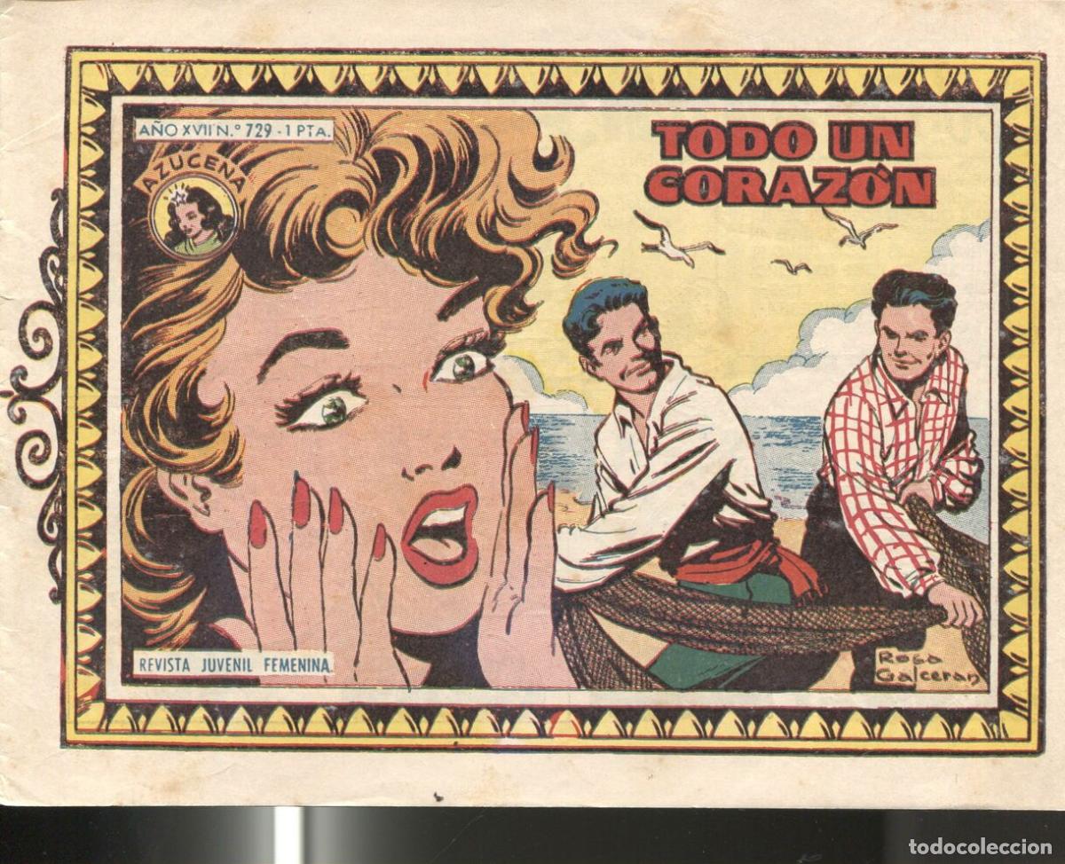 Fumetti: Azucena numero 0729: Todo un corazon (Rosa Galceran) - Varios