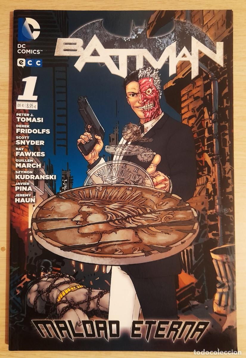 C&oacute;mics: Batman : Maldad Eterna 1-2-3 - DC Comics - ECC - Foto 1