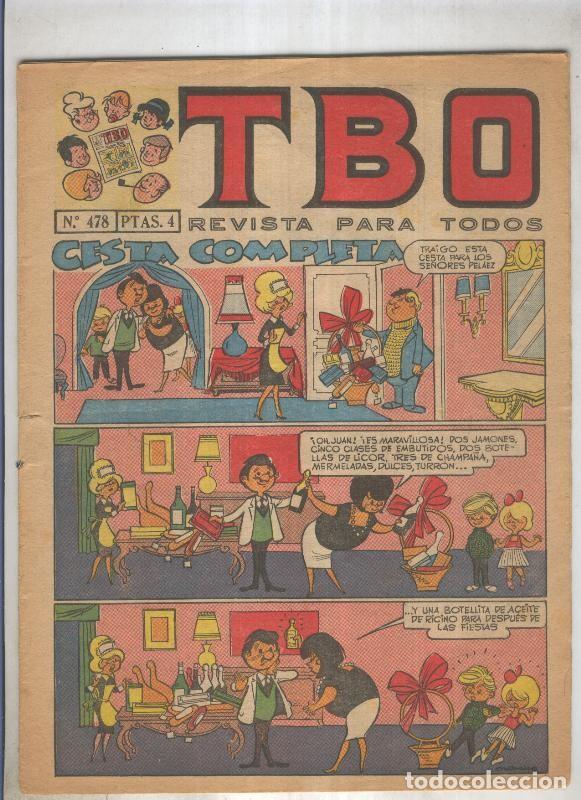 Comics: TBO numero 478: Cesta completa (Moreno), (numerado 1 en trasera) - Varios