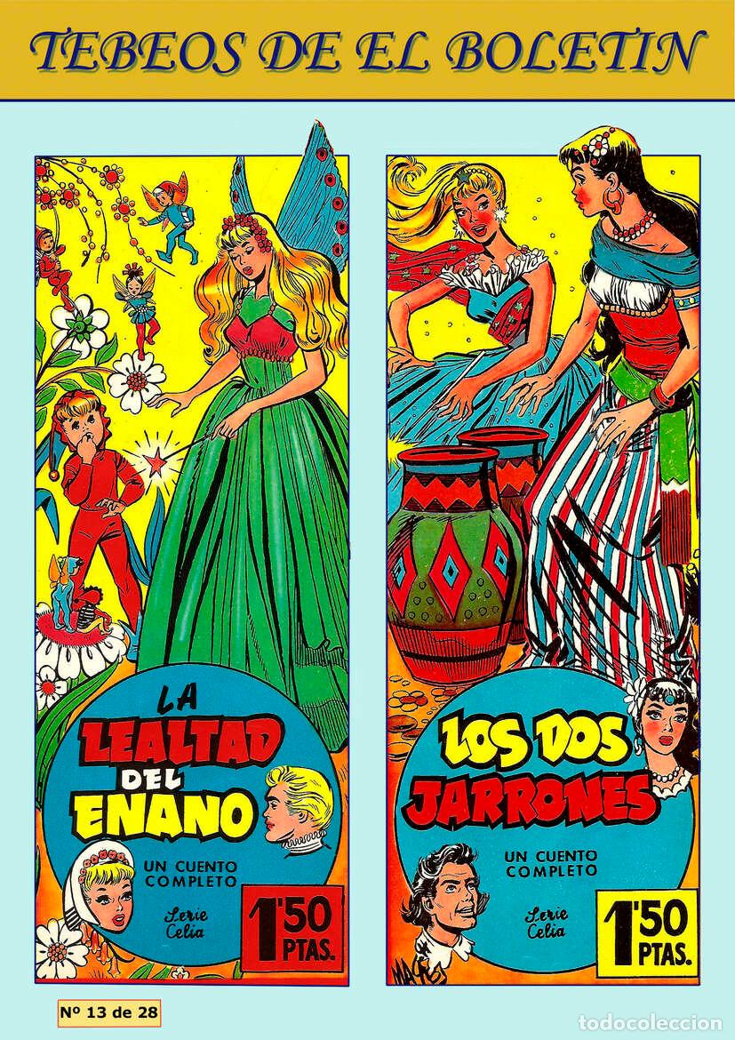 Comics: Los Tebeos de El Boletin numero 117: Celia, suplemento pulgarcito: La lealtad del enano y Los dos ja
