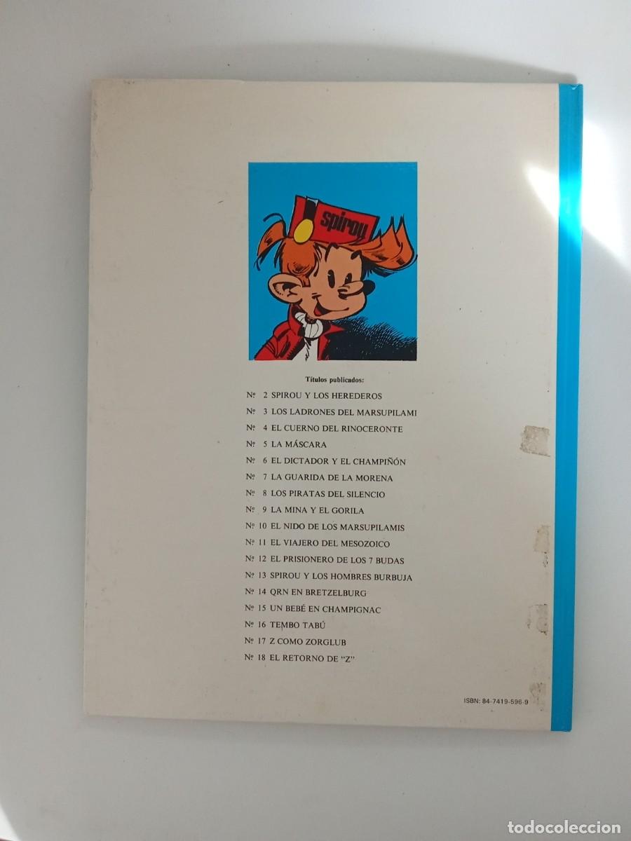 C&oacute;mics: Las aventuras de Spirou y Fantasio. La m&aacute;scara - Foto 3