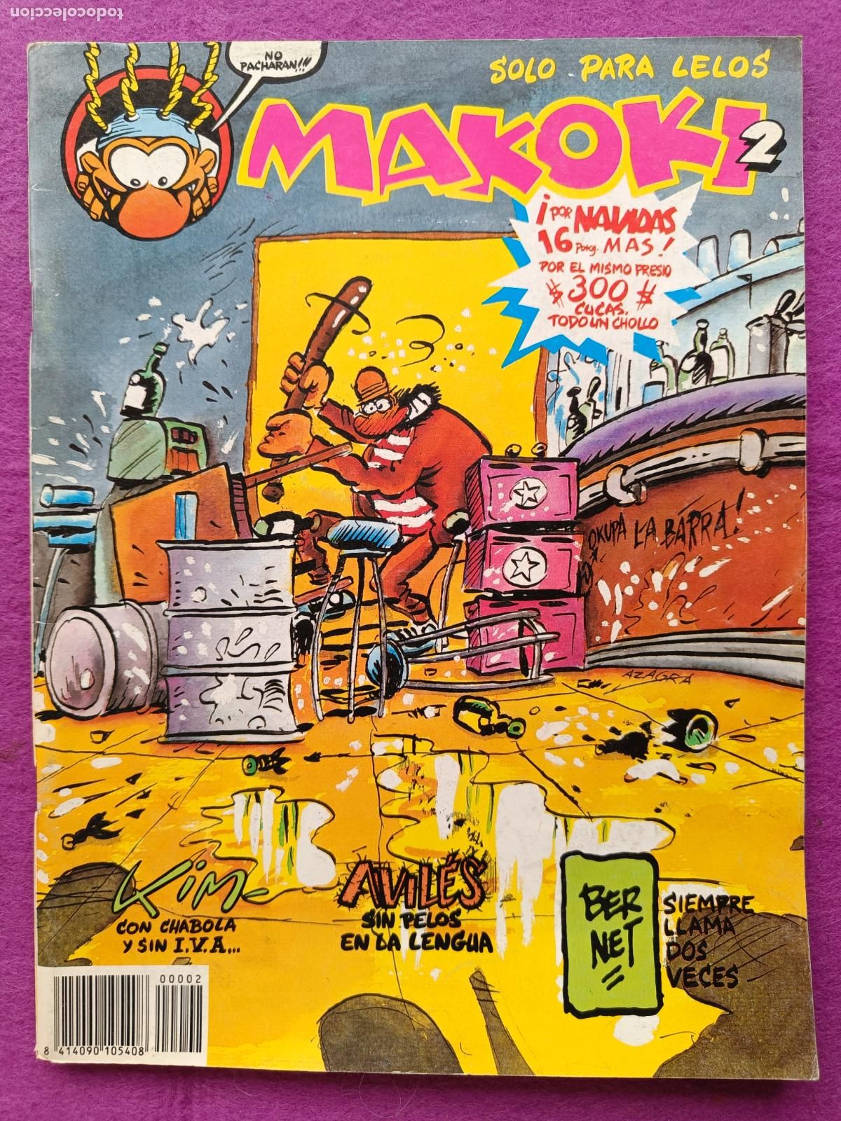 C&oacute;mics: TEBEO MAKOKI SOLO PARA LELOS N&ordm;2 ED. LA CUPULA JN - Foto 1