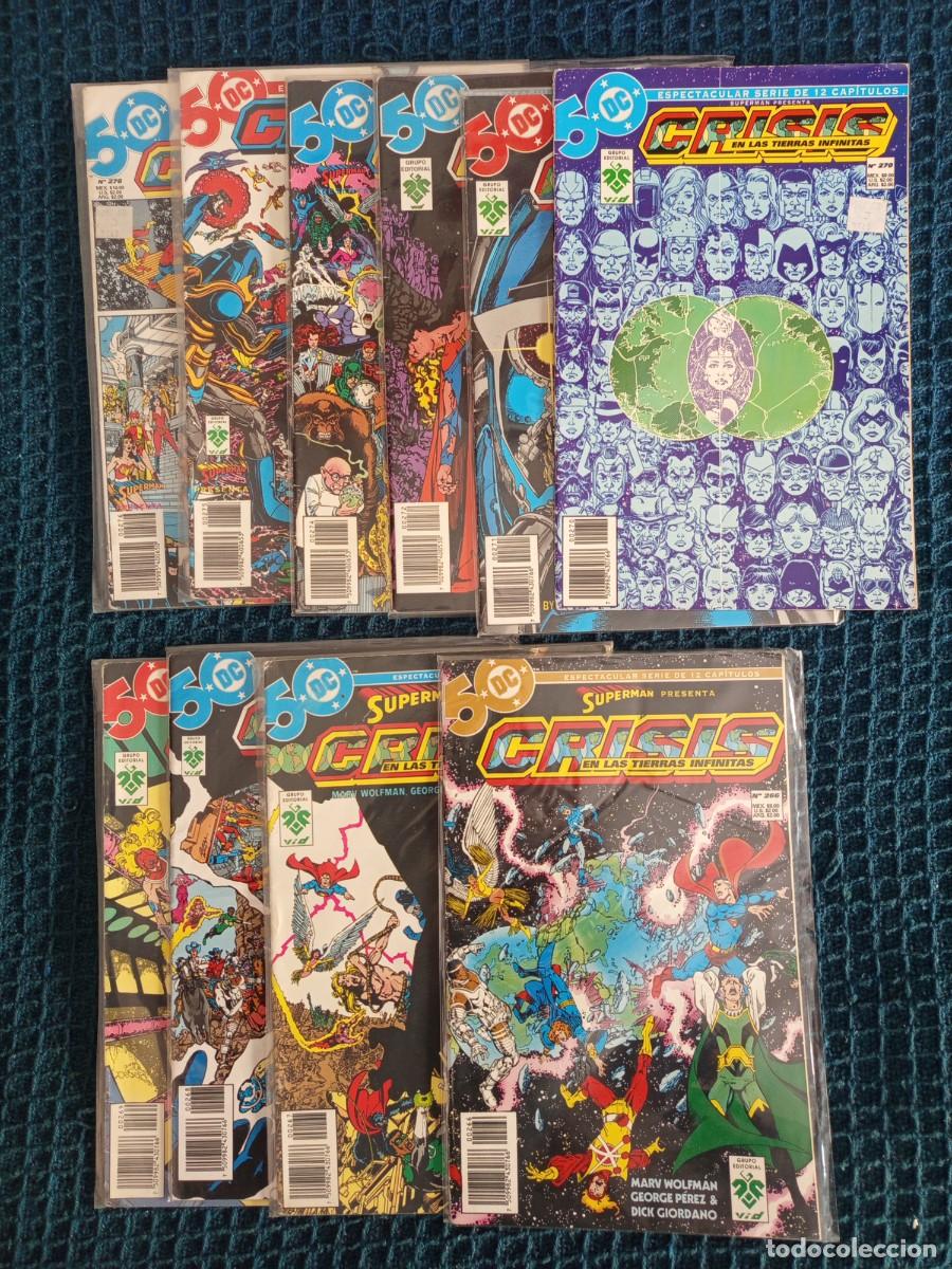 C&oacute;mics: Crisis en tierras infinitas casi completa editorial Vid - Foto 1