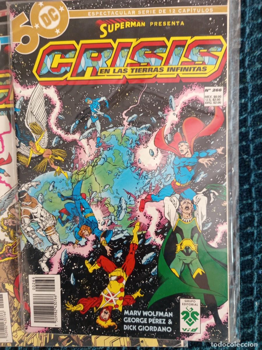 C&oacute;mics: Crisis en tierras infinitas casi completa editorial Vid - Foto 2