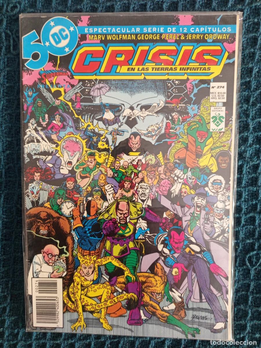 C&oacute;mics: Crisis en tierras infinitas casi completa editorial Vid - Foto 9