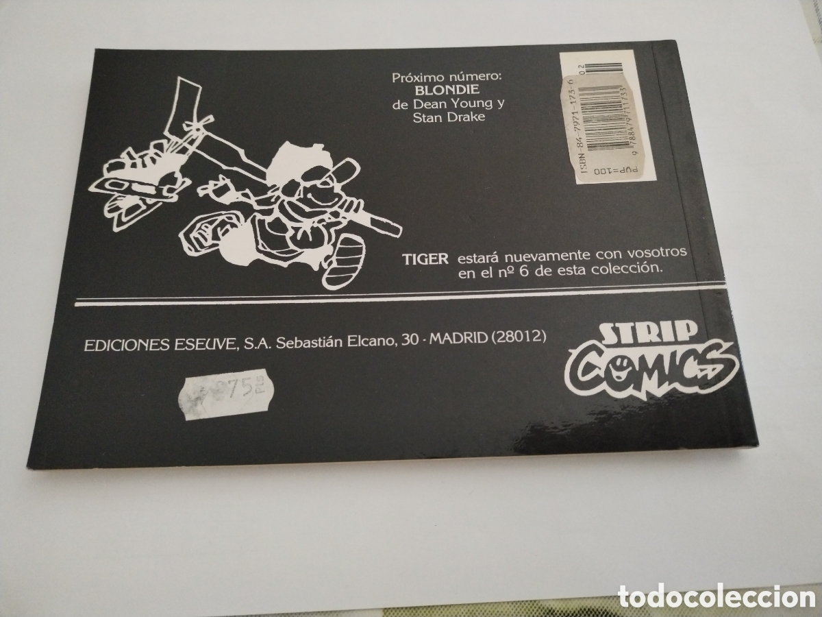 C&oacute;mics: Strip Comics n&deg;2 Tiger Bud Blake Ediciones Eseuve 1990 - Foto 2