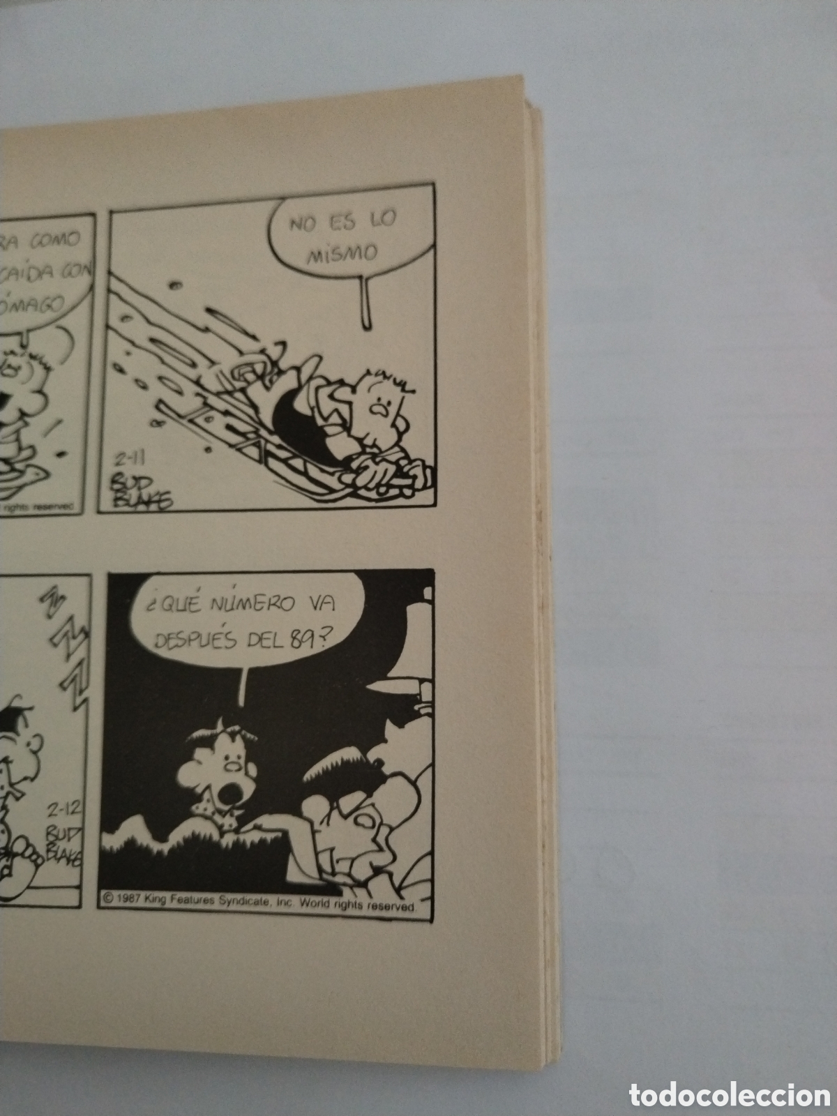 C&oacute;mics: Strip Comics n&deg;2 Tiger Bud Blake Ediciones Eseuve 1990 - Foto 4