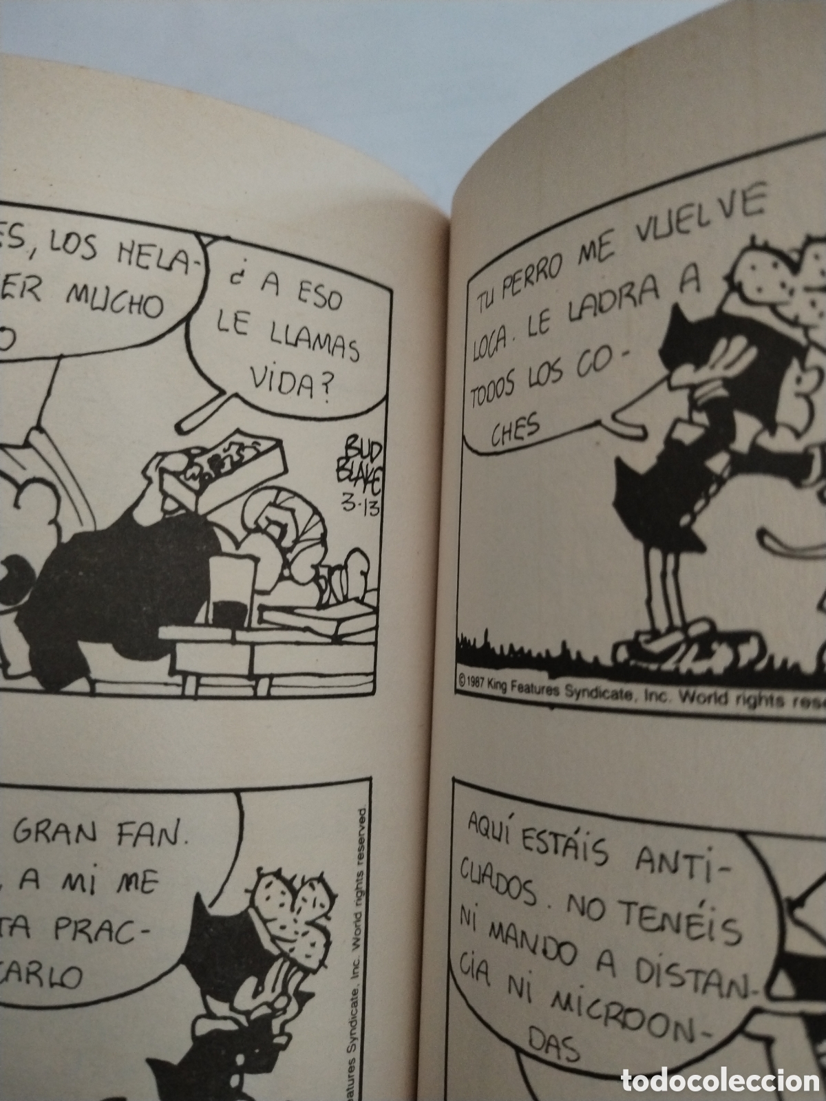 C&oacute;mics: Strip Comics n&deg;2 Tiger Bud Blake Ediciones Eseuve 1990 - Foto 5