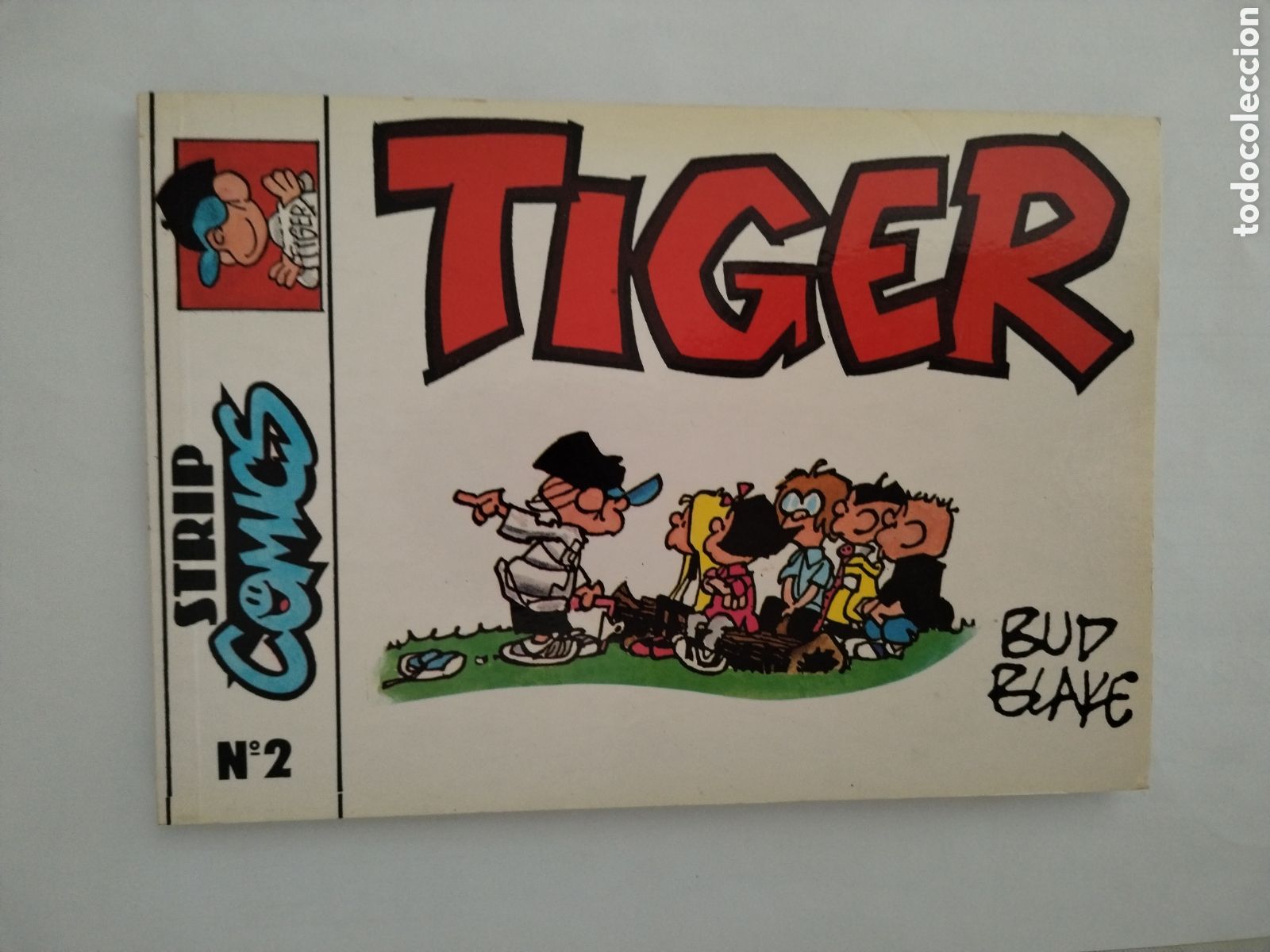 C&oacute;mics: Strip Comics n&deg;2 Tiger Bud Blake Ediciones Eseuve 1990 - Foto 1