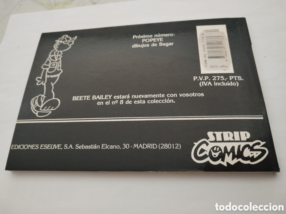 C&oacute;mics: Strip Comics n &deg;4 Beetle Bailey Mort Walker Ediciones Eseuve 1990 - Foto 6