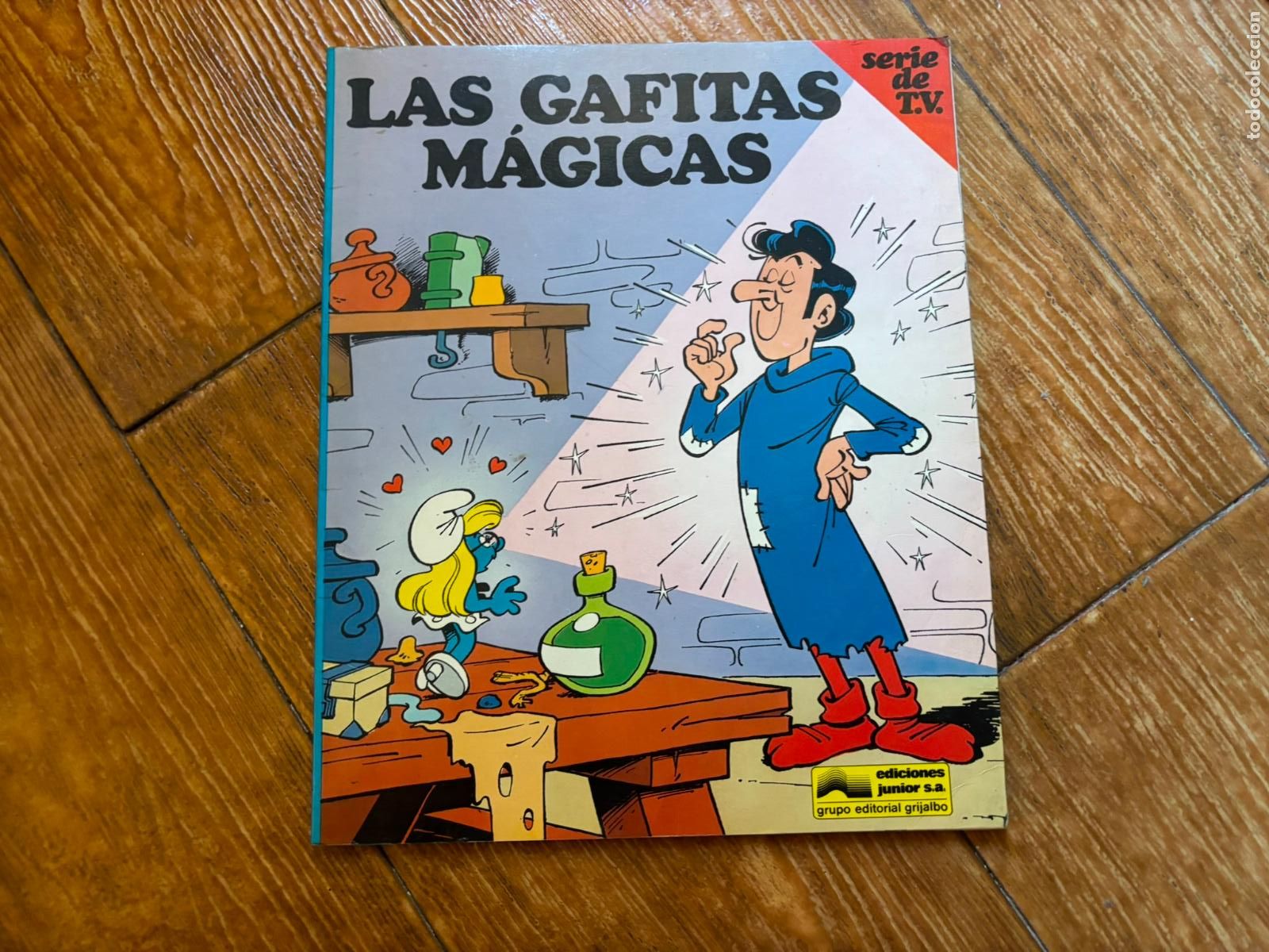 C&oacute;mics: Colecci&oacute;n Los Pitufos LAS GAFITAS MAGICAS EDITORIAL GRIJALBO JUNIOR RUSTICA - Foto 1
