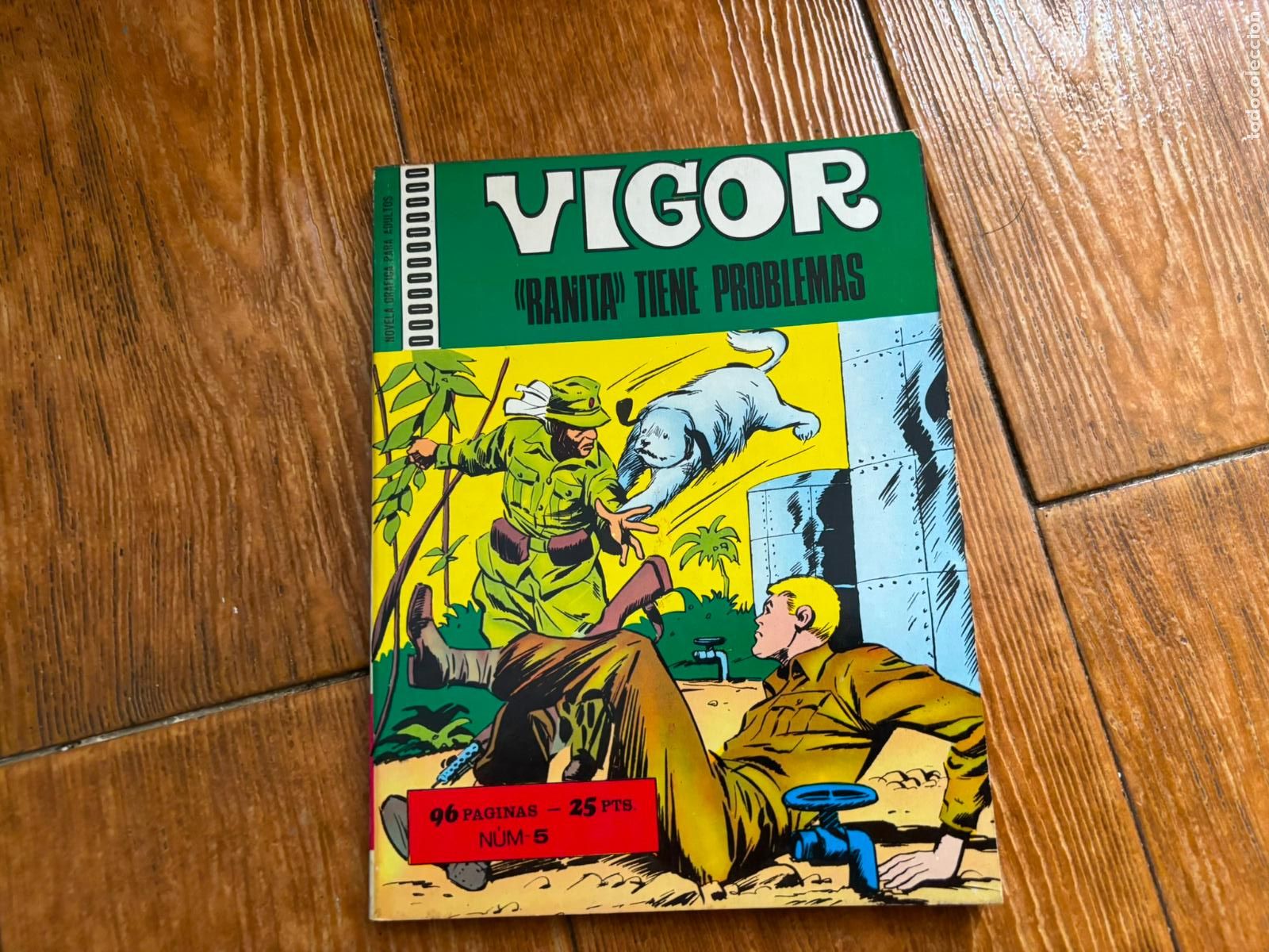 C&oacute;mics: VIGOR N&ordm; 5 RANITA TIENE PROBLEMAS EUREDIT 1970 - Foto 1