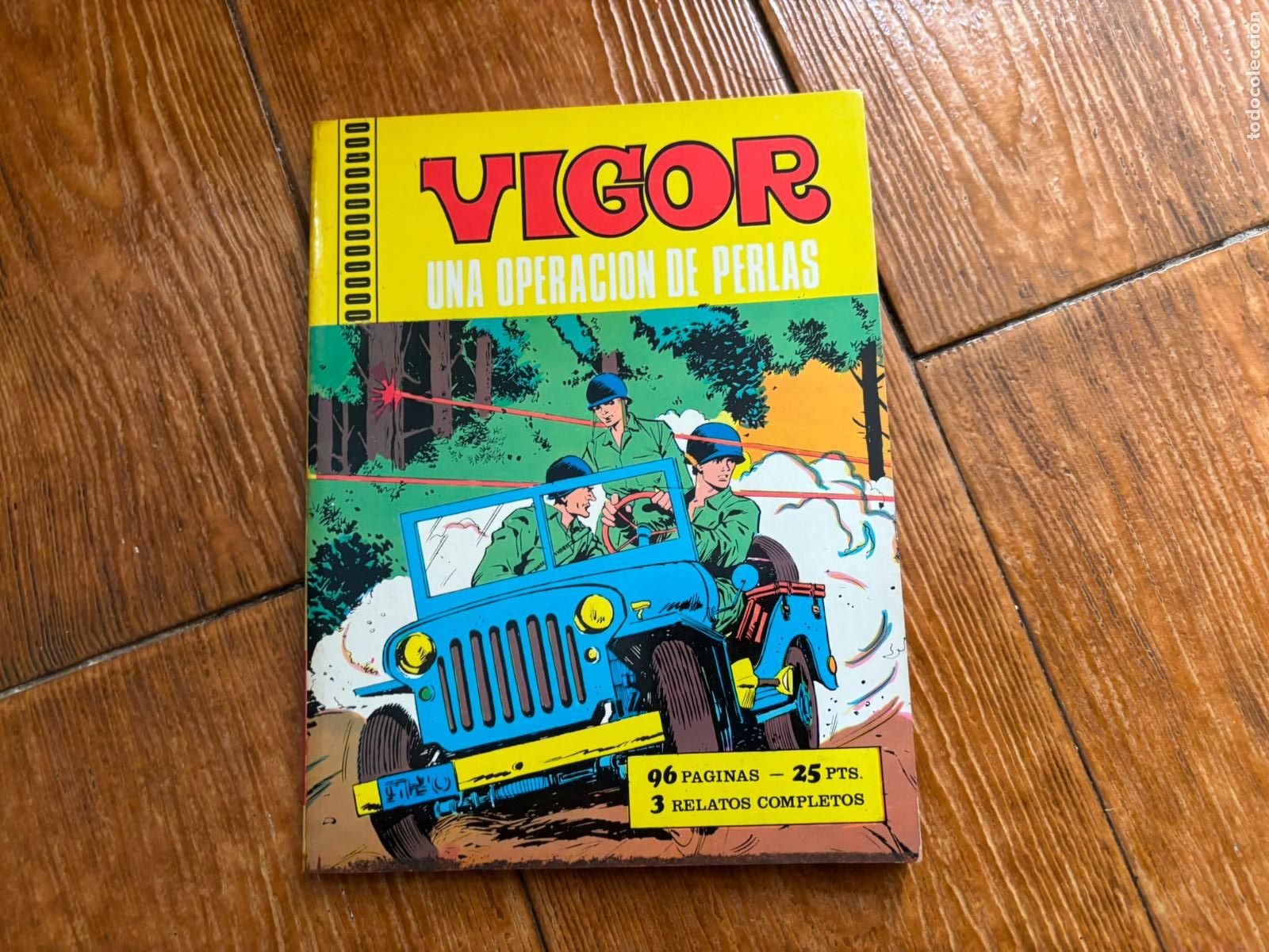 C&oacute;mics: VIGOR N&ordm; 2 UNA OPERACION DE PERLAS EUREDIT 1970 - Foto 1