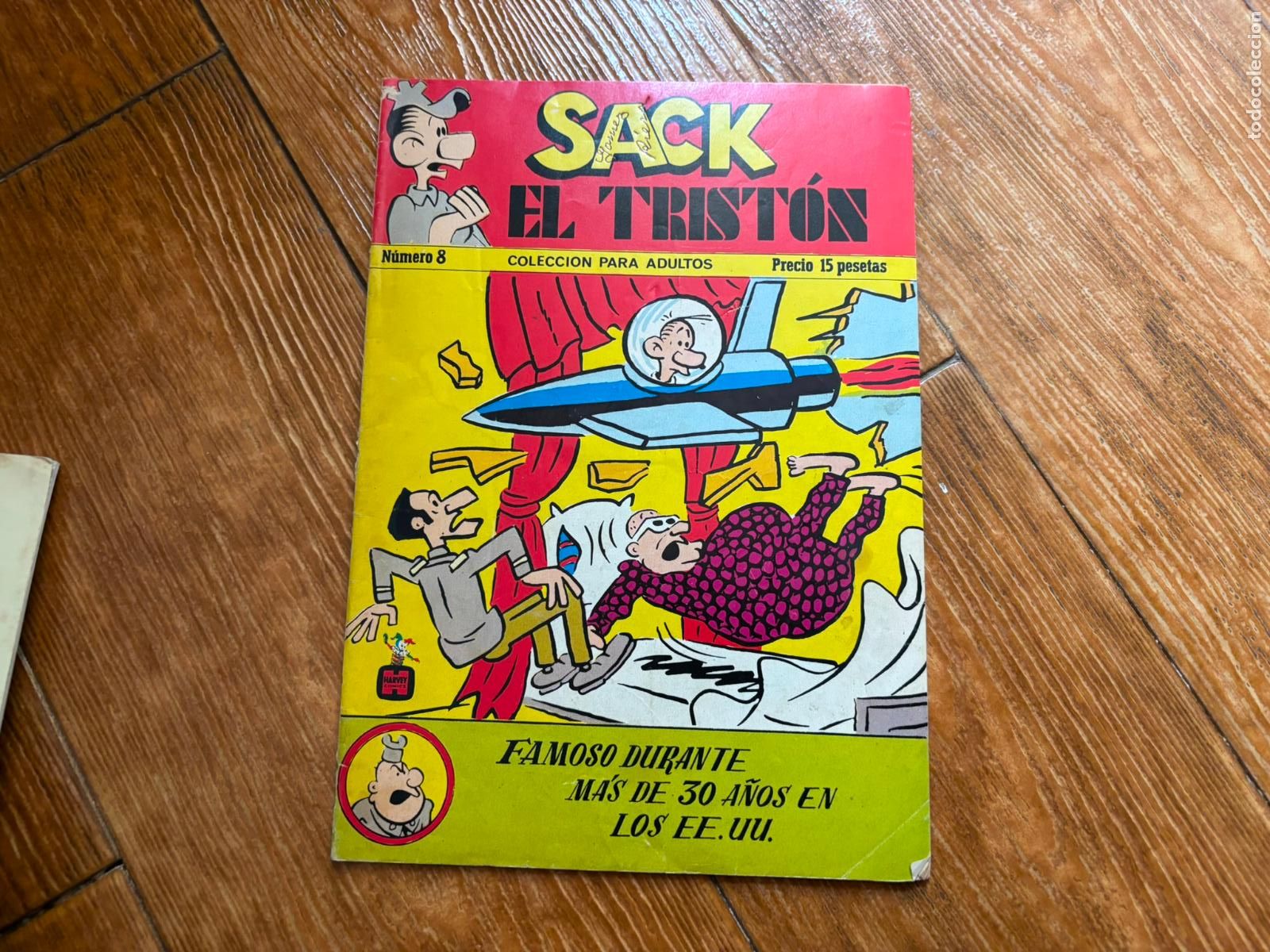 C&oacute;mics: SACK EL TRISTON N&ordm; 8 EUREDIT 1973 - Foto 1