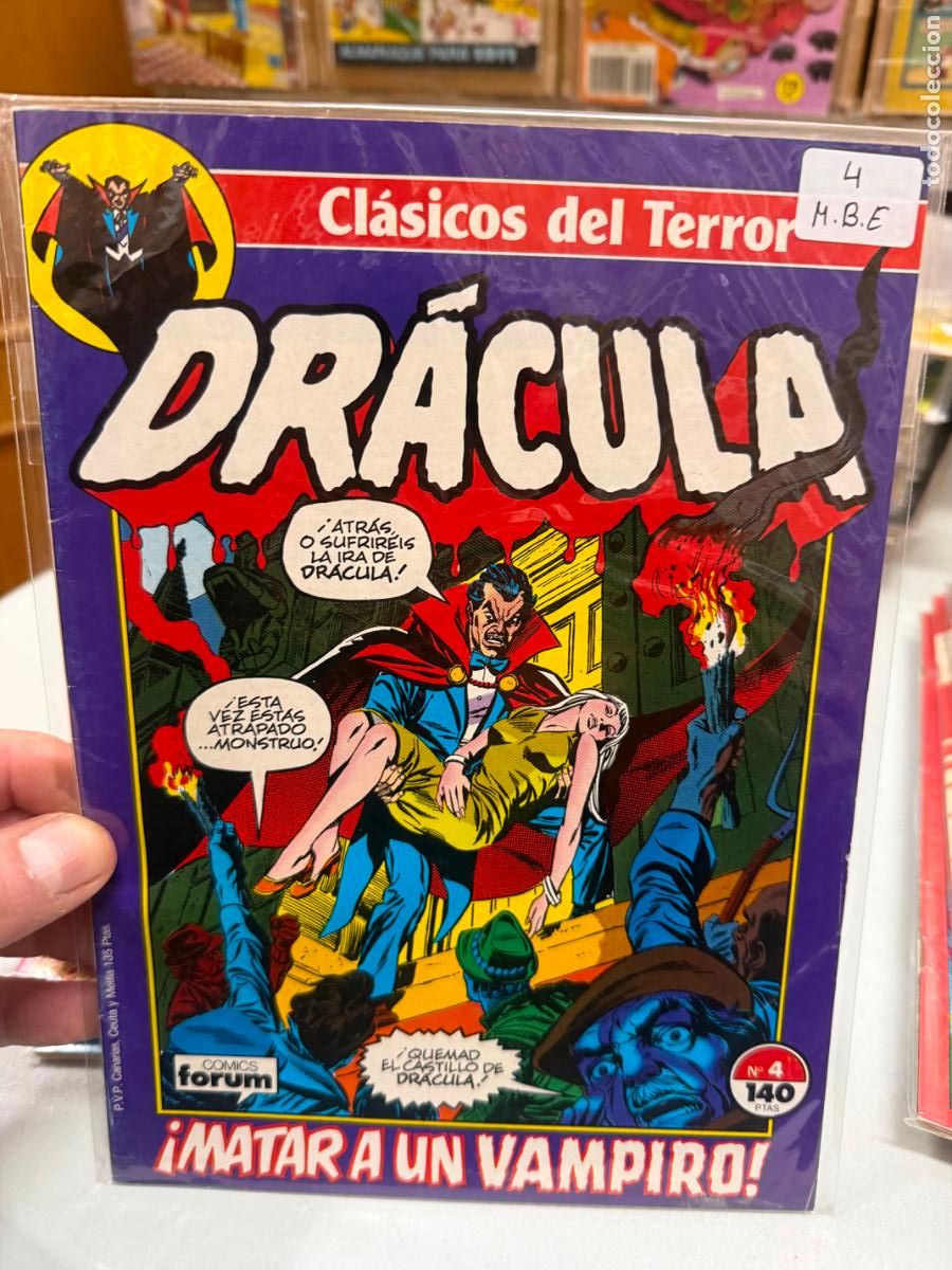 C&oacute;mics: CLASICOS DEL TERROR EDITORIAL FORUM NUMERO 4 - Foto 1