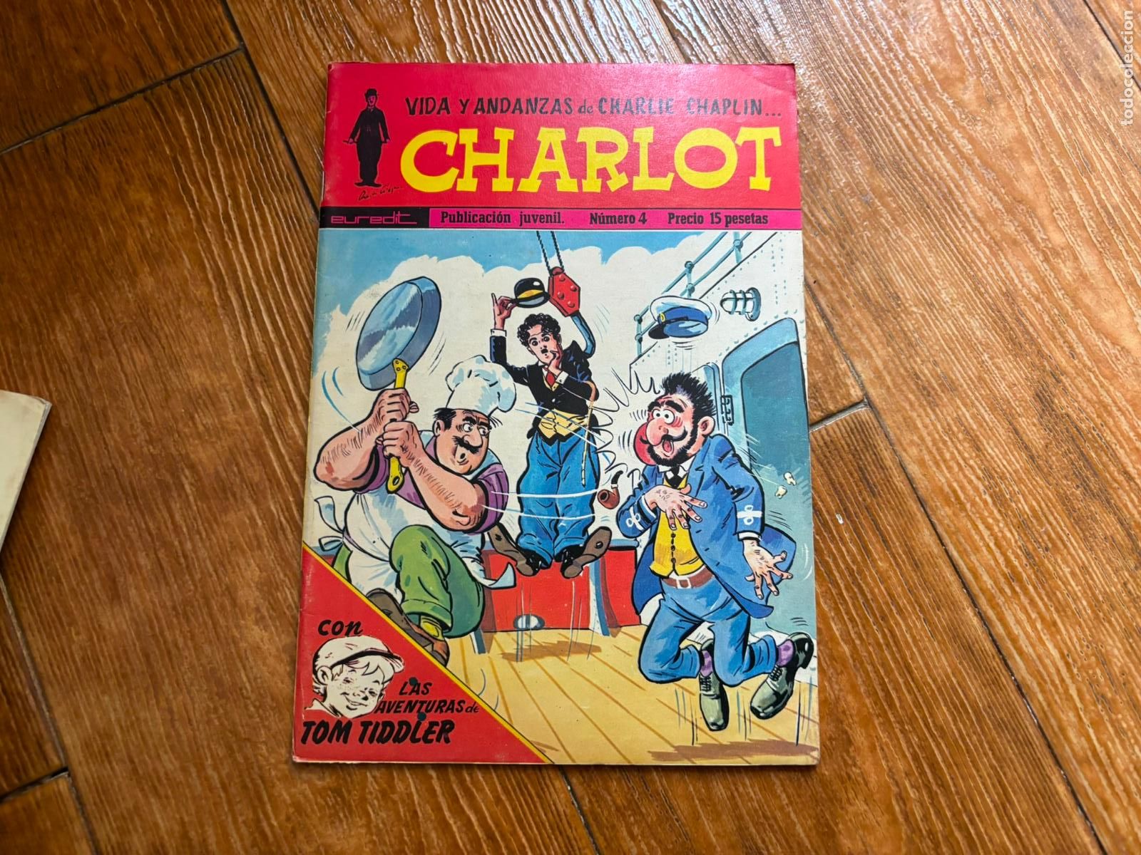 C&oacute;mics: CHARLOT N&ordm; 4 EUREDIT 1973 - Foto 1
