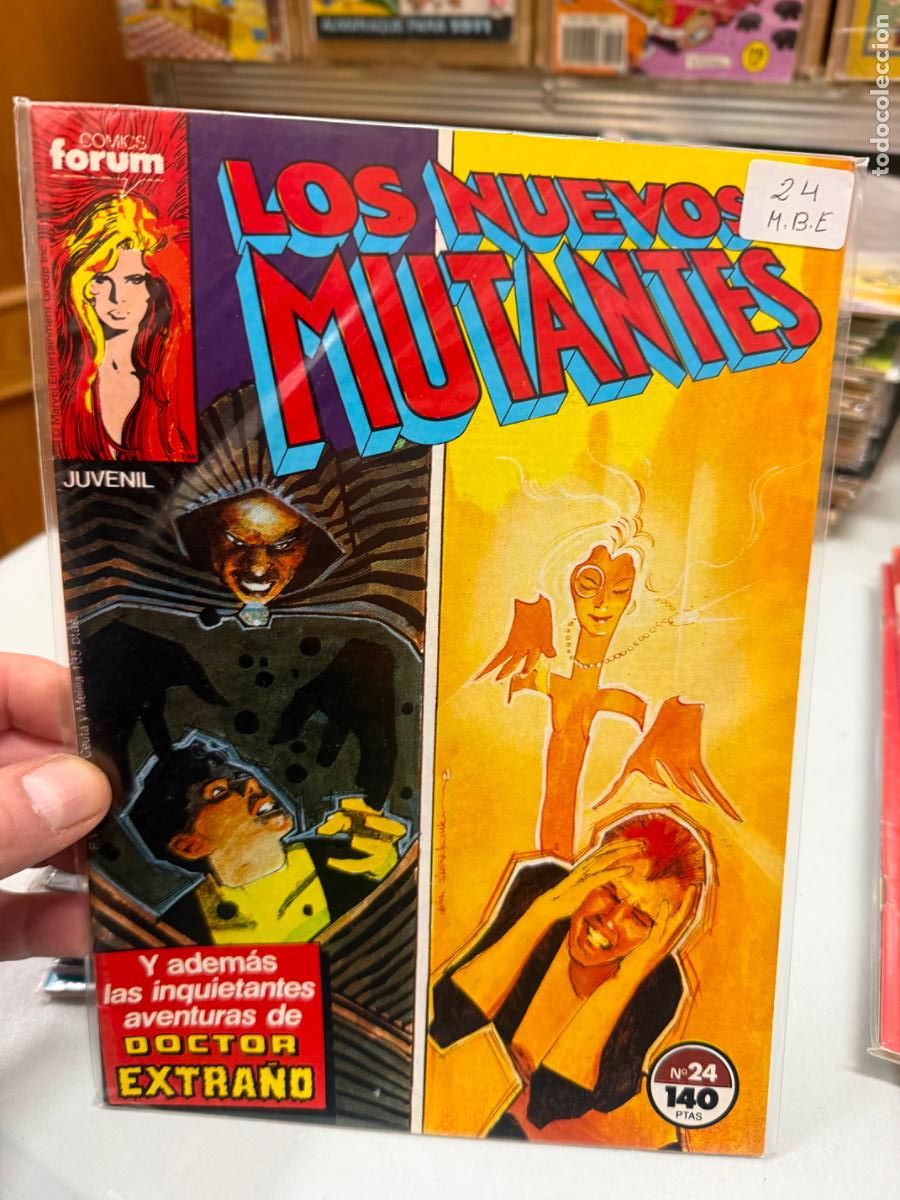 C&oacute;mics: LOS NUEVOS MUTANTES EDITORIAL FORUM NUMERO 24 - Foto 1