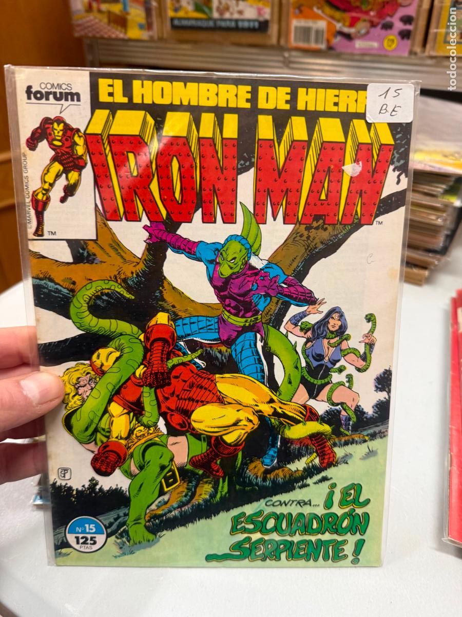 C&oacute;mics: IRON MAN EDITORIAL FORUM NUMERO 15 - Foto 1