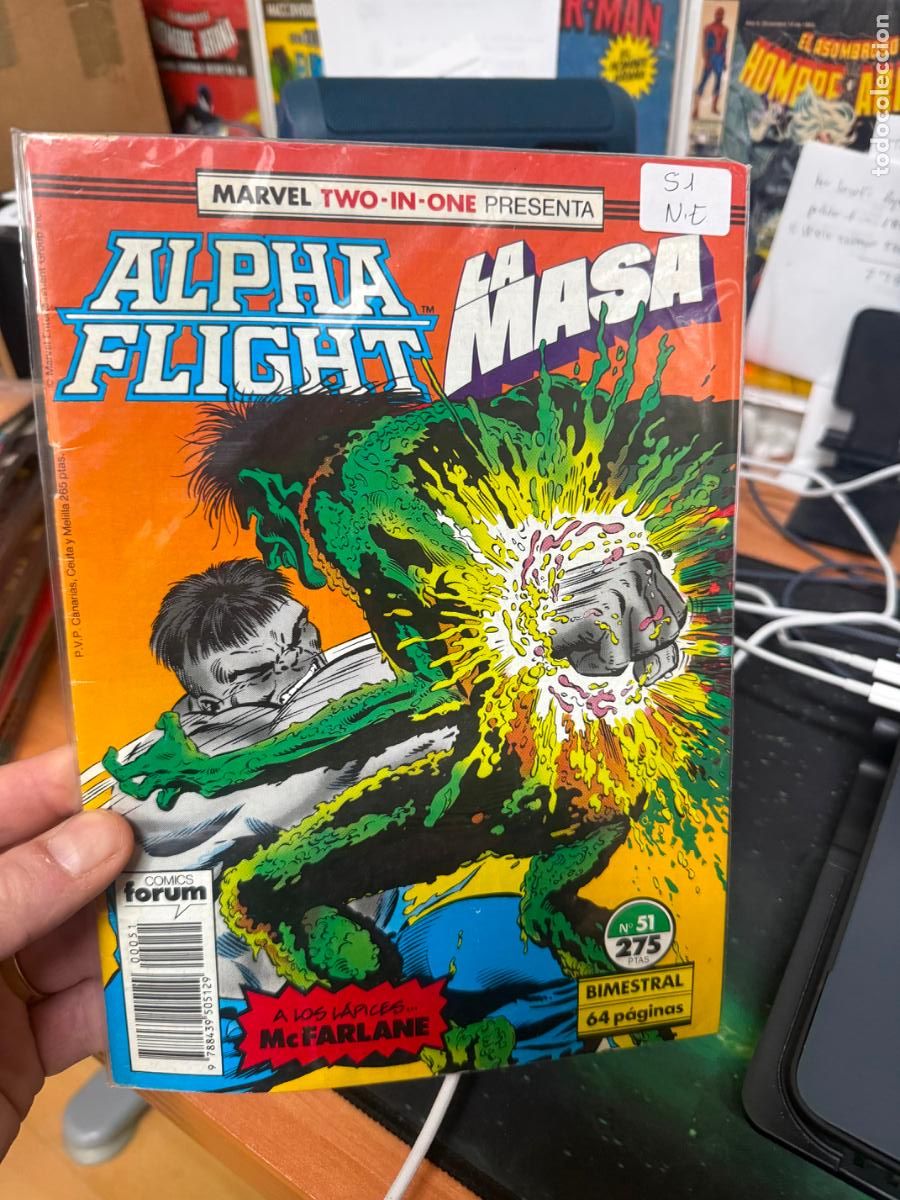 C&oacute;mics: LOS NUEVOS MUTANTES EDITORIAL FORUM NUMERO 51 - Foto 1